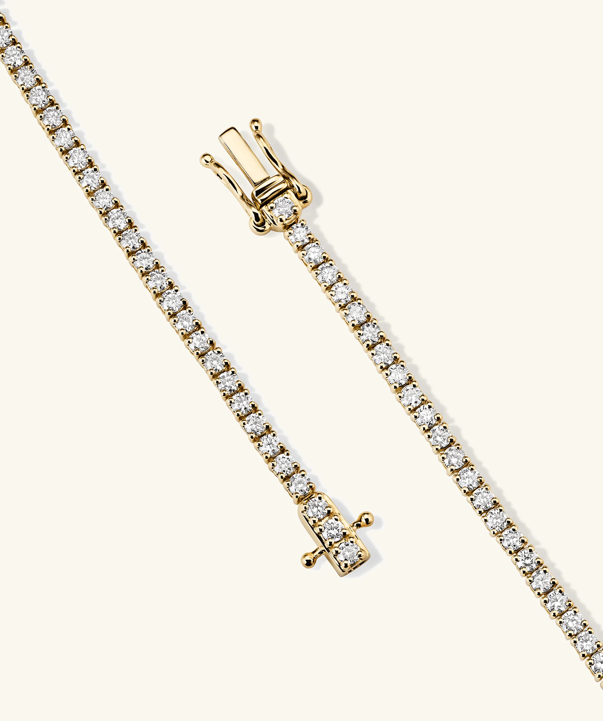 Lab Grown Diamond Tennis Necklace 1.8mm - Image 11