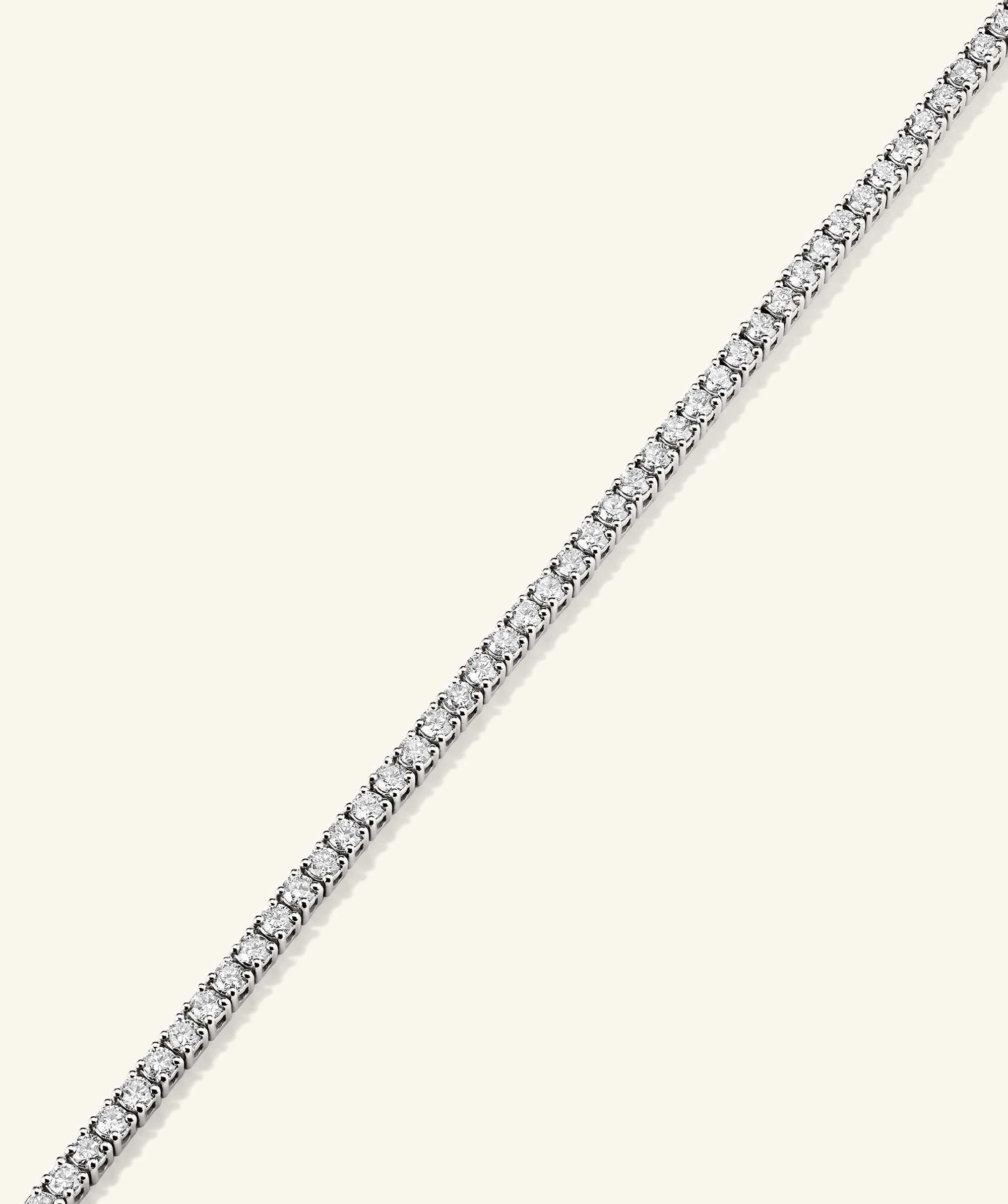 Lab Grown Diamond Tennis Necklace 1.8mm - Image 15