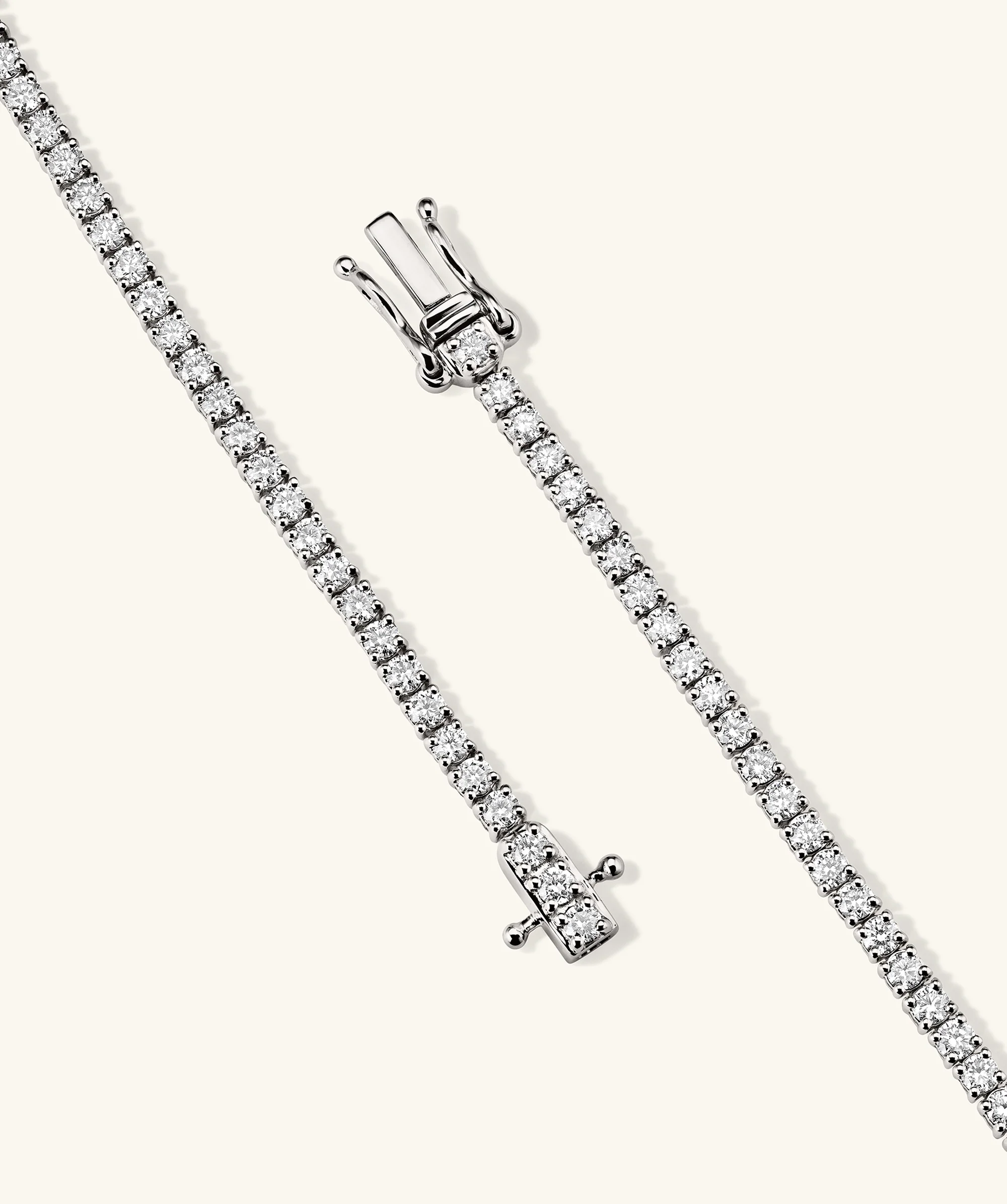 Lab Grown Diamond Tennis Necklace 1.8mm - Image 16