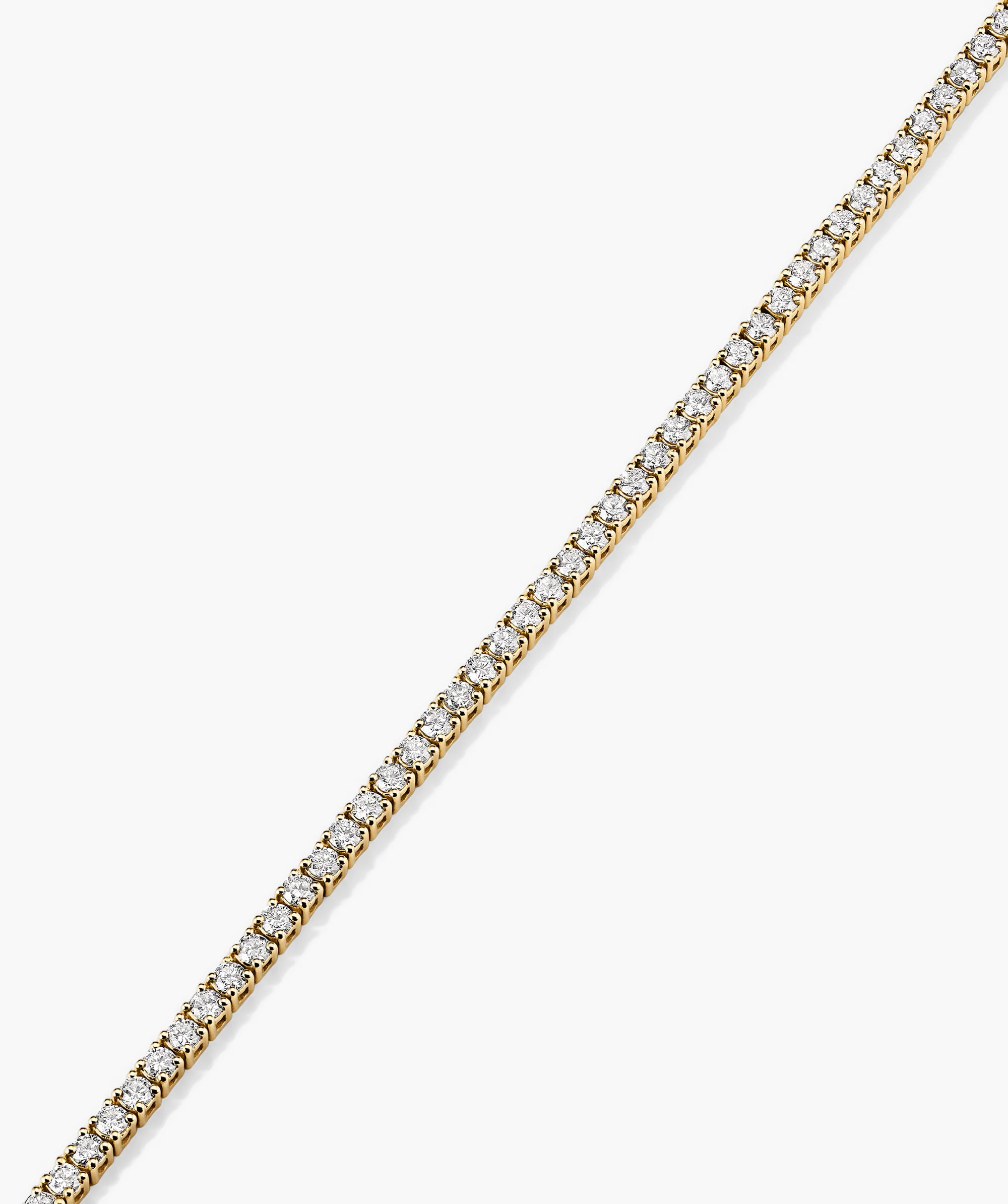 Lab Grown Diamond Tennis Necklace 1.8mm - Image 4