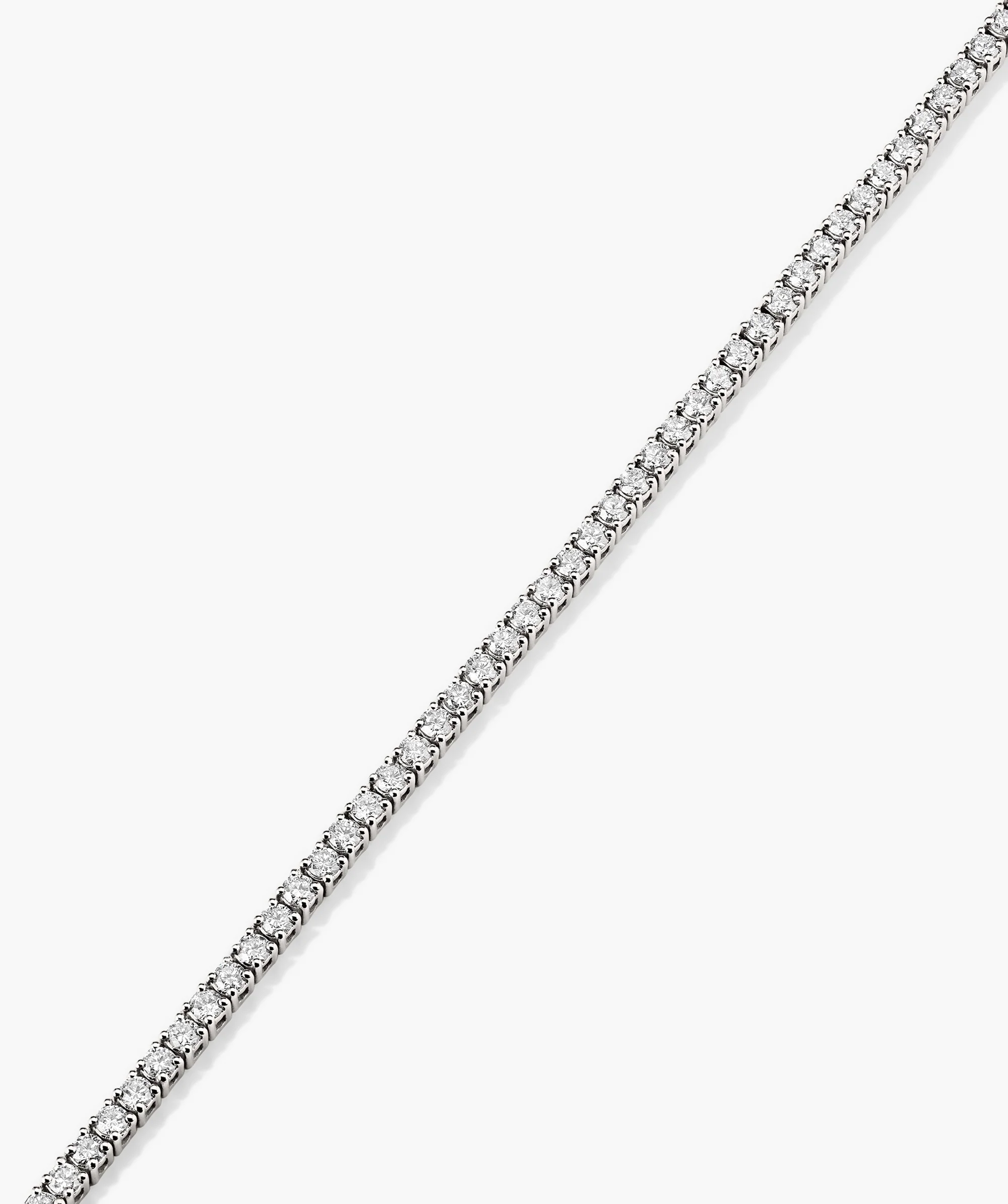 Lab Grown Diamond Tennis Necklace 1.8mm - Image 9