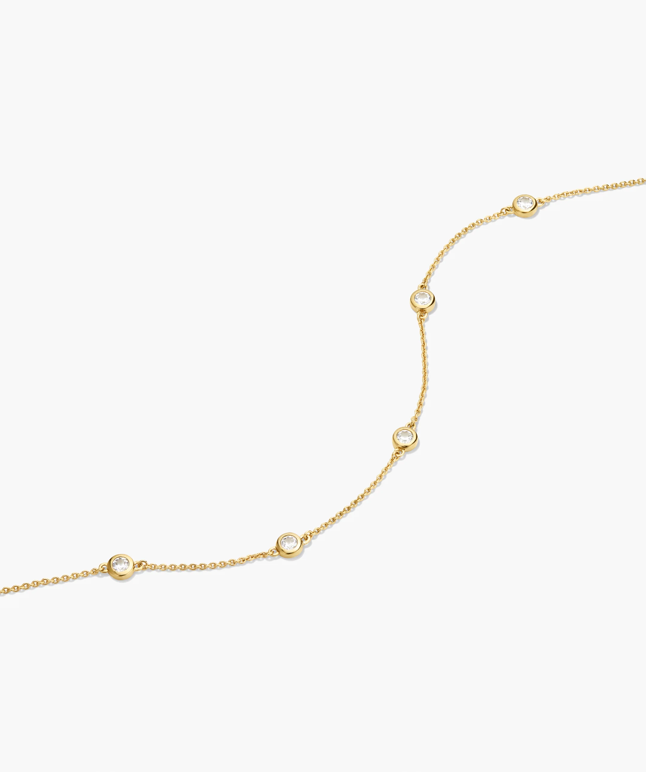 Lab Grown Sapphire Orbit Bracelet - Image 3