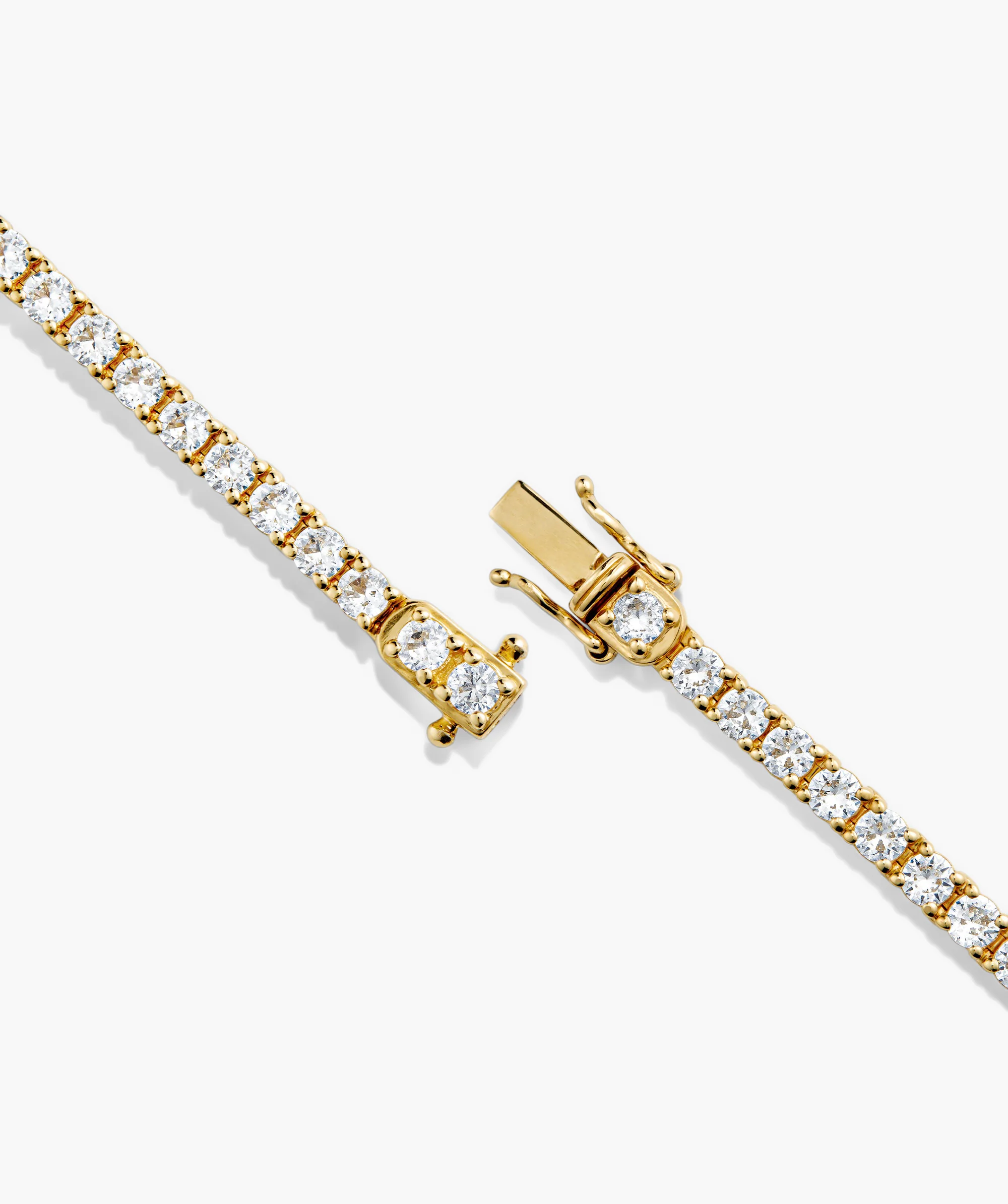 Lab Grown Sapphire Tennis Bracelet - Image 13