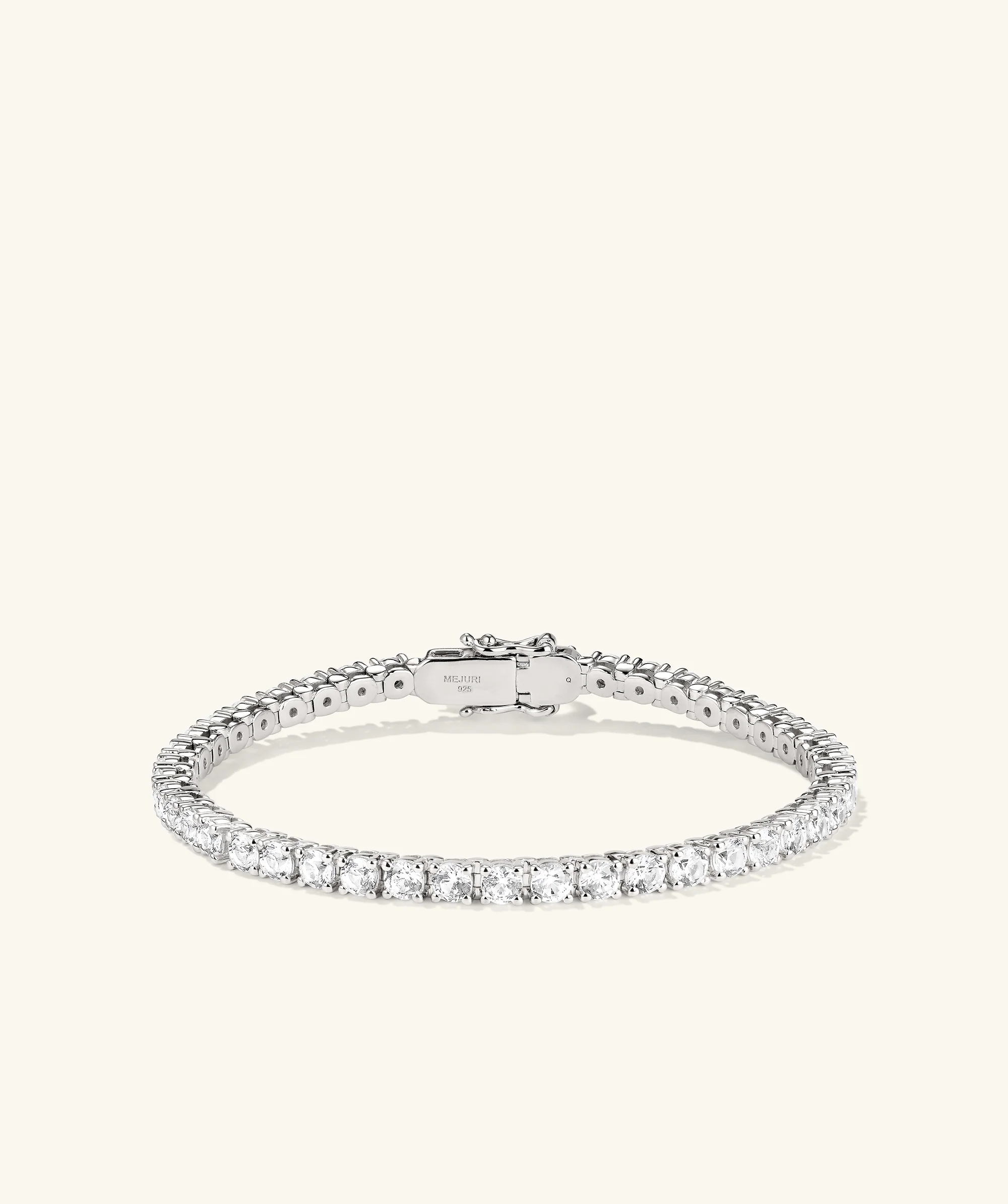 Lab Grown Sapphire Tennis Bracelet - Image 14