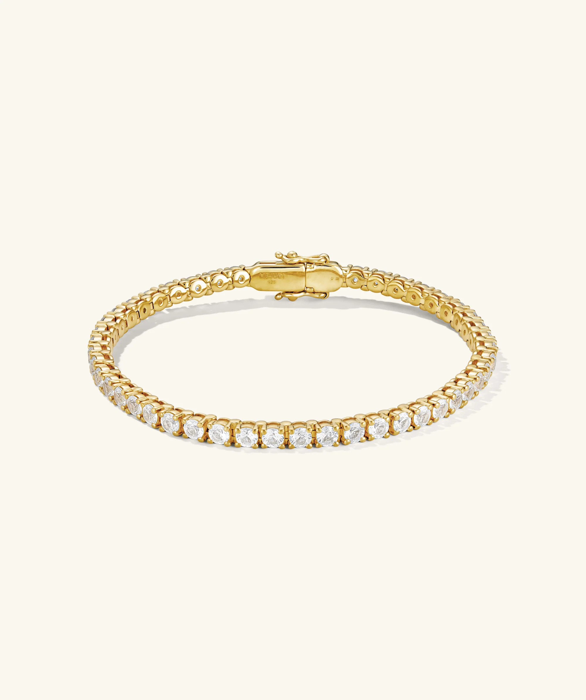 Lab Grown Sapphire Tennis Bracelet - Image 15