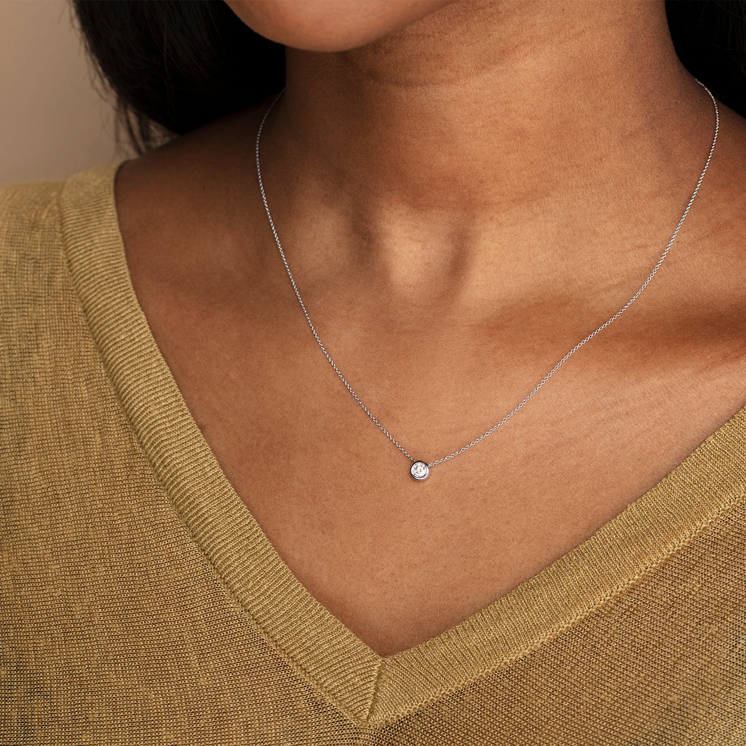 Large Diamond Necklace - Image 14