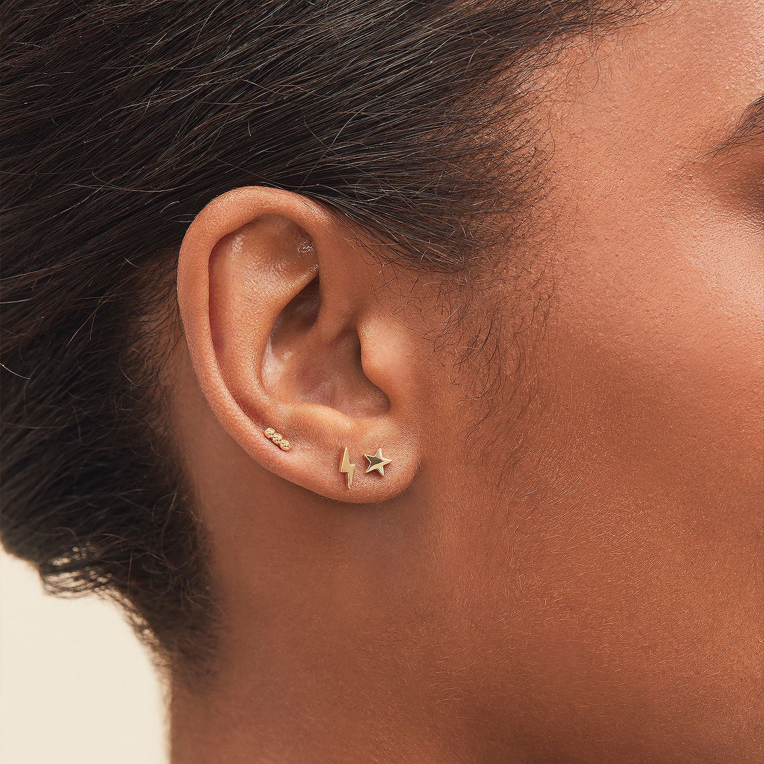 Piercing Studio - Lightning Bolt Flat Back Stud - Image 9