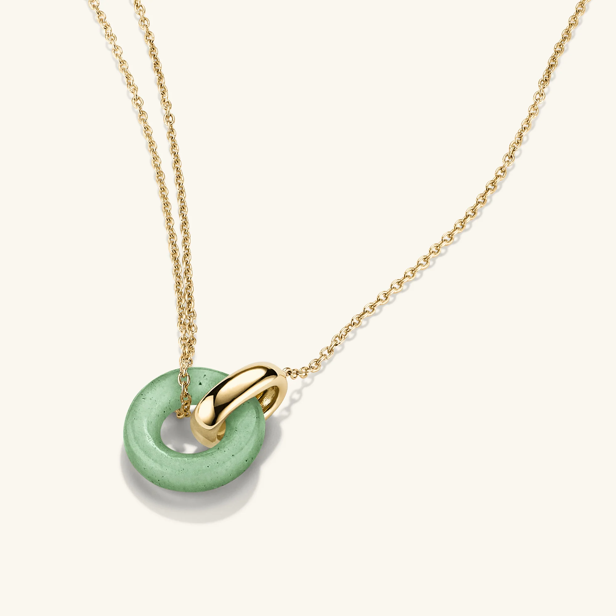 Linked Gemstone Necklace - Image 7