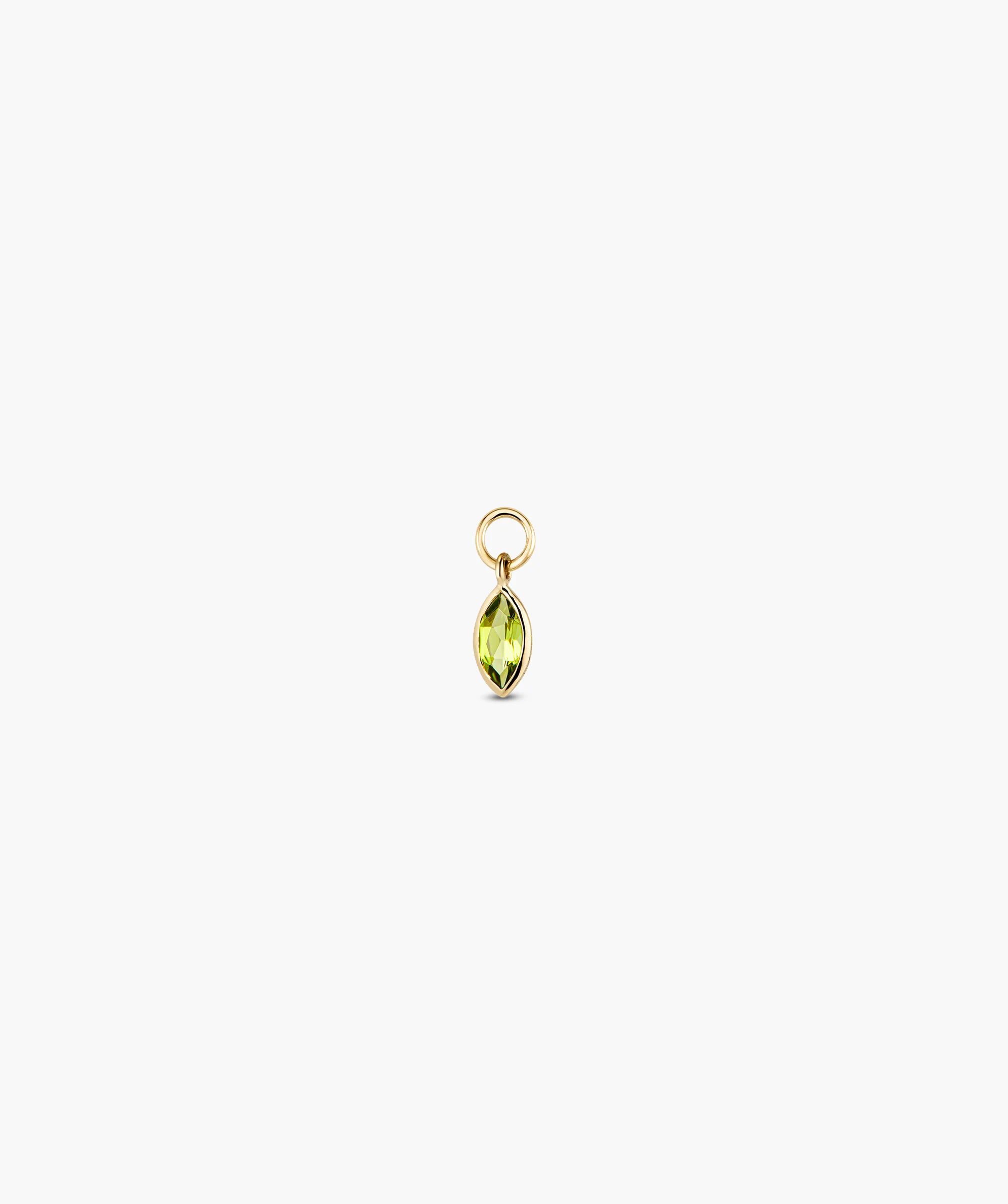 Marquise Gemstone Hoop Charm - Image 10