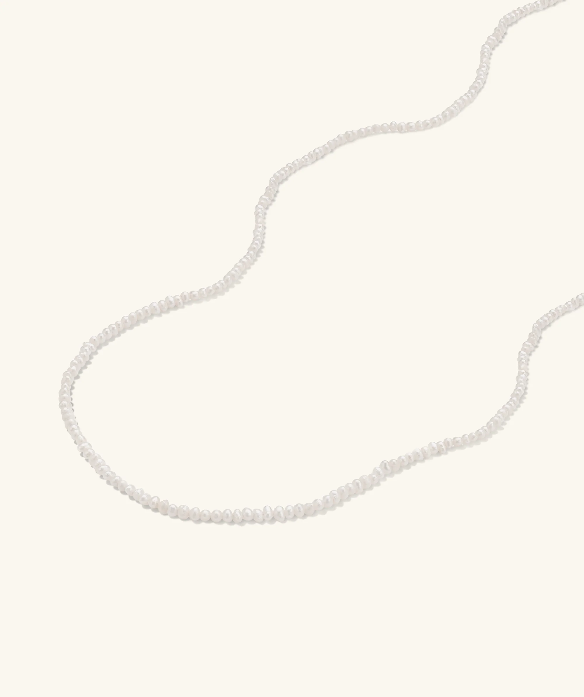 Micro Pearl Necklace - Image 5