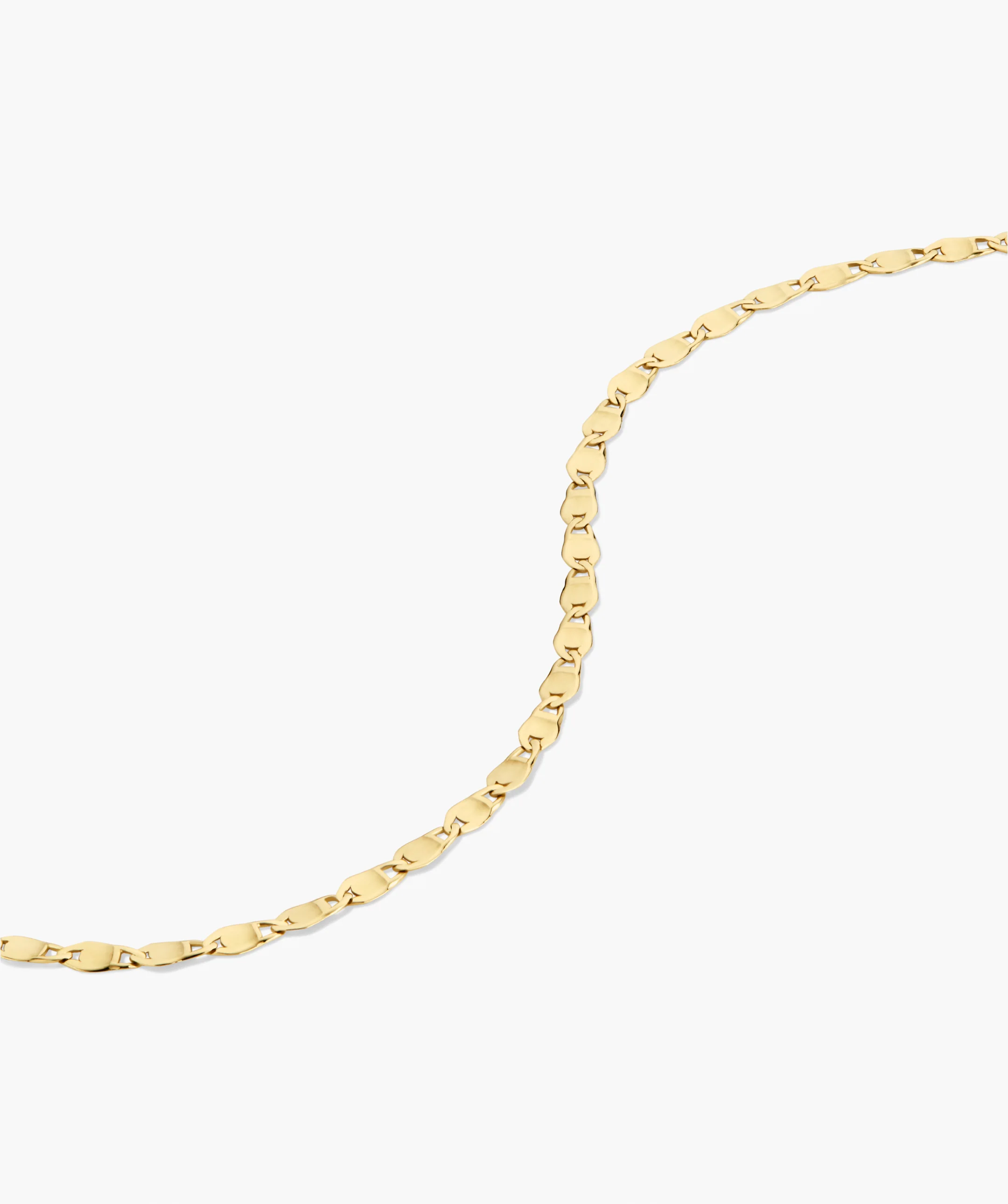 Mini Anchor Chain Necklace - Image 3