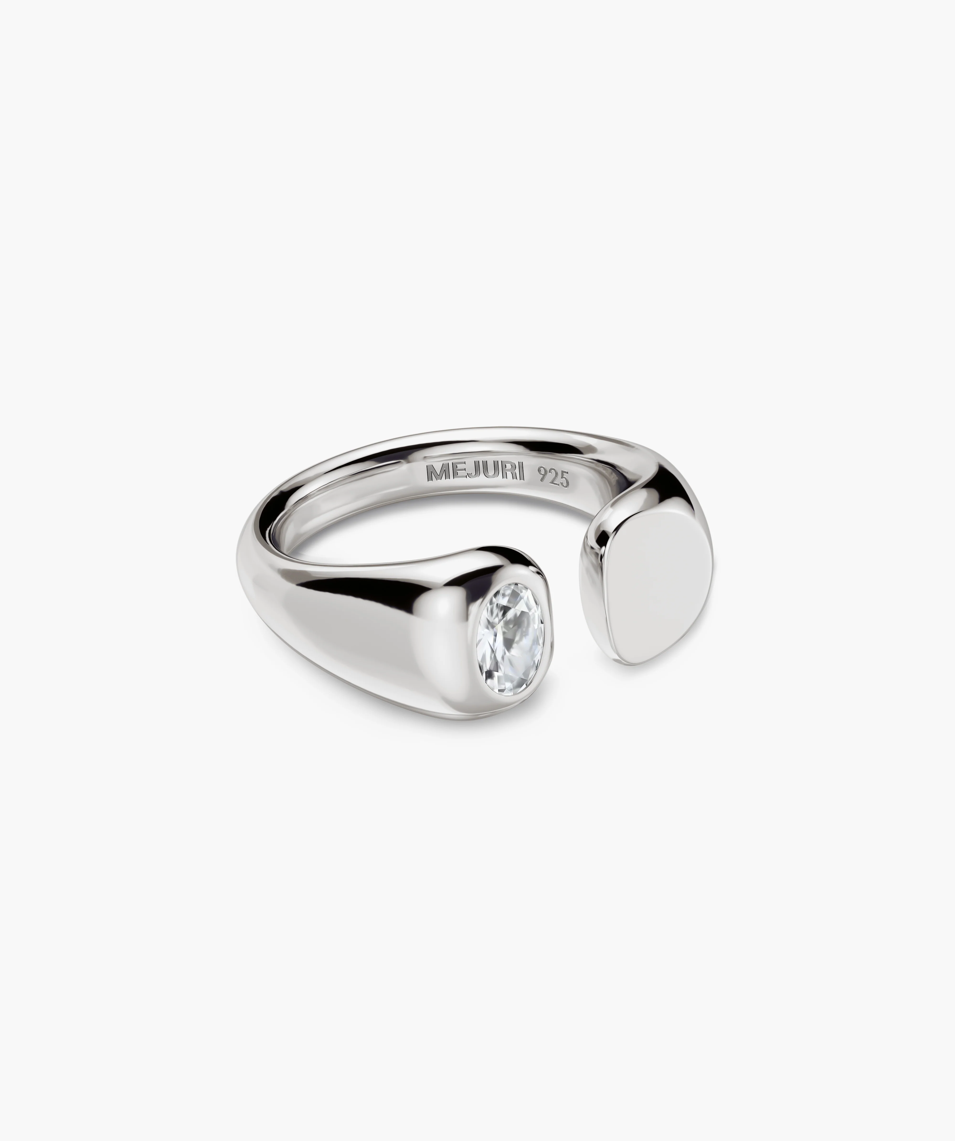 Noa Open Signet Ring - Image 8