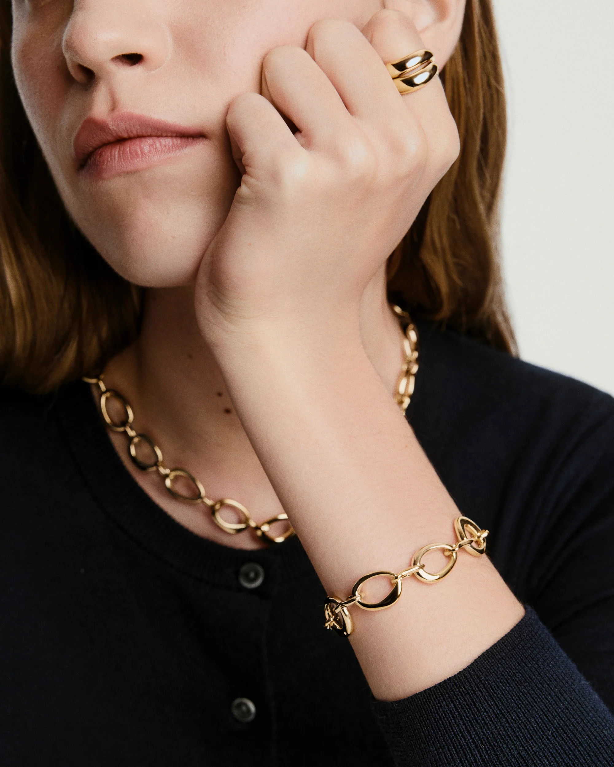 Organic DĂ´me Ripple Chain Bracelet - Image 4