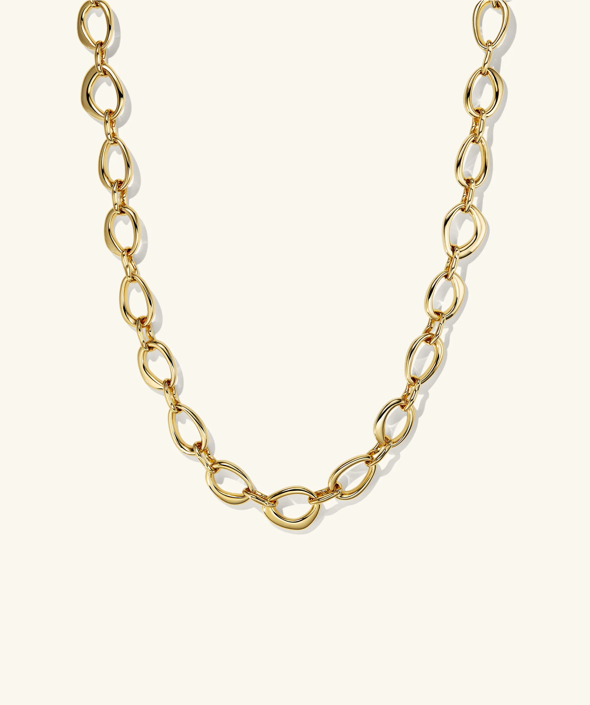 Organic Dôme Ripple Chain Necklace - Image 2