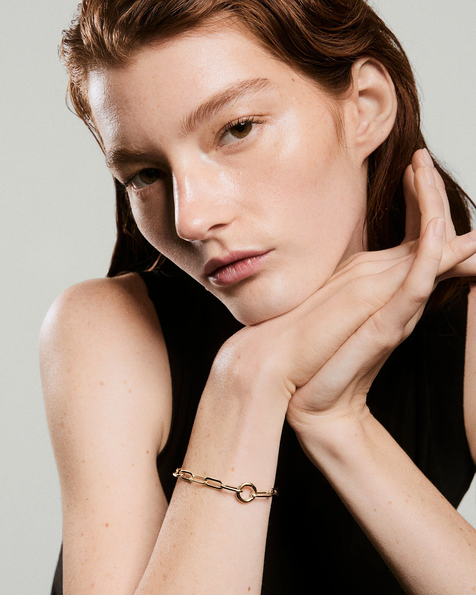 Paperclip Chain Charm Bracelet - Image 4