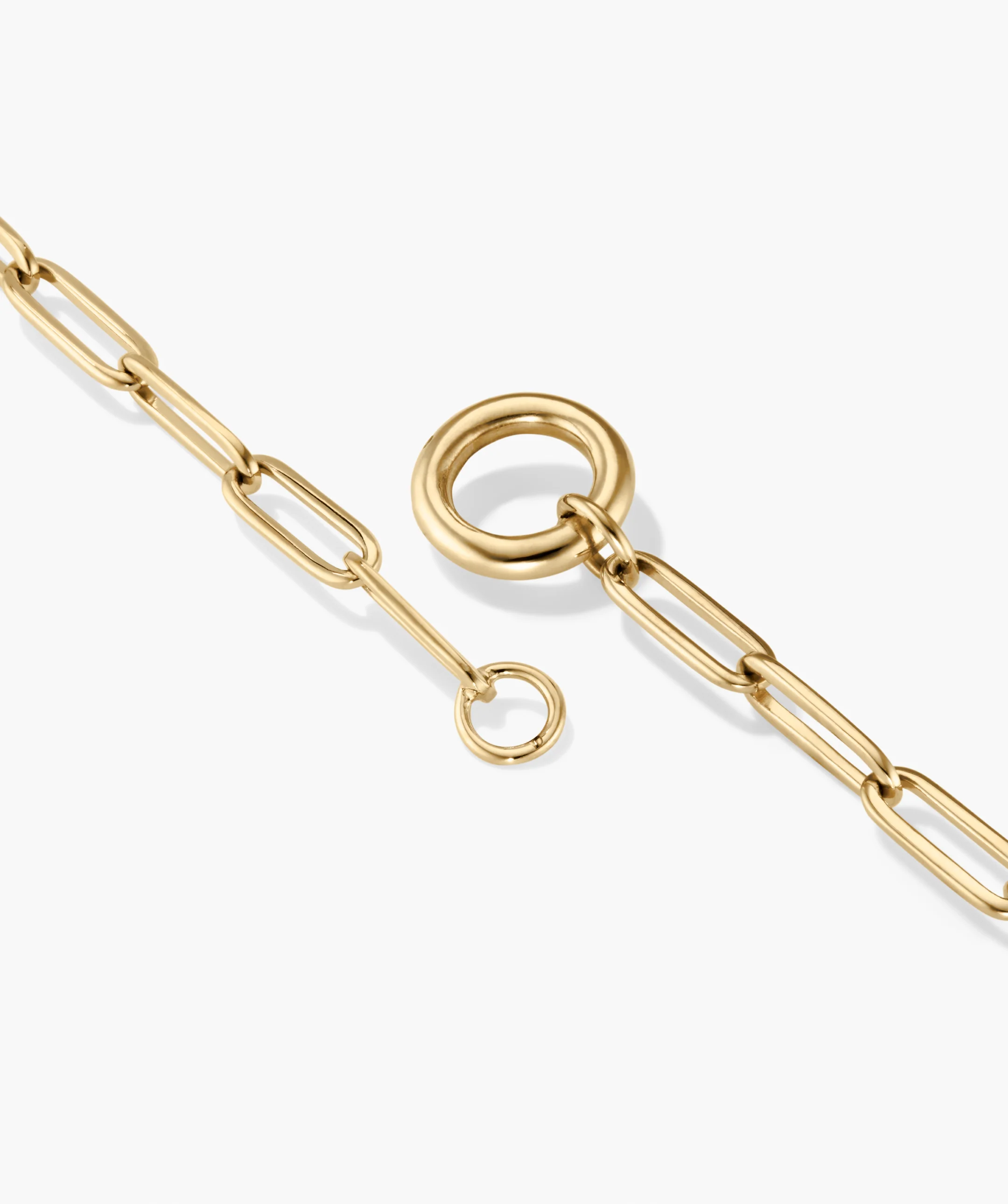 Paperclip Chain Charm Necklace - Image 15
