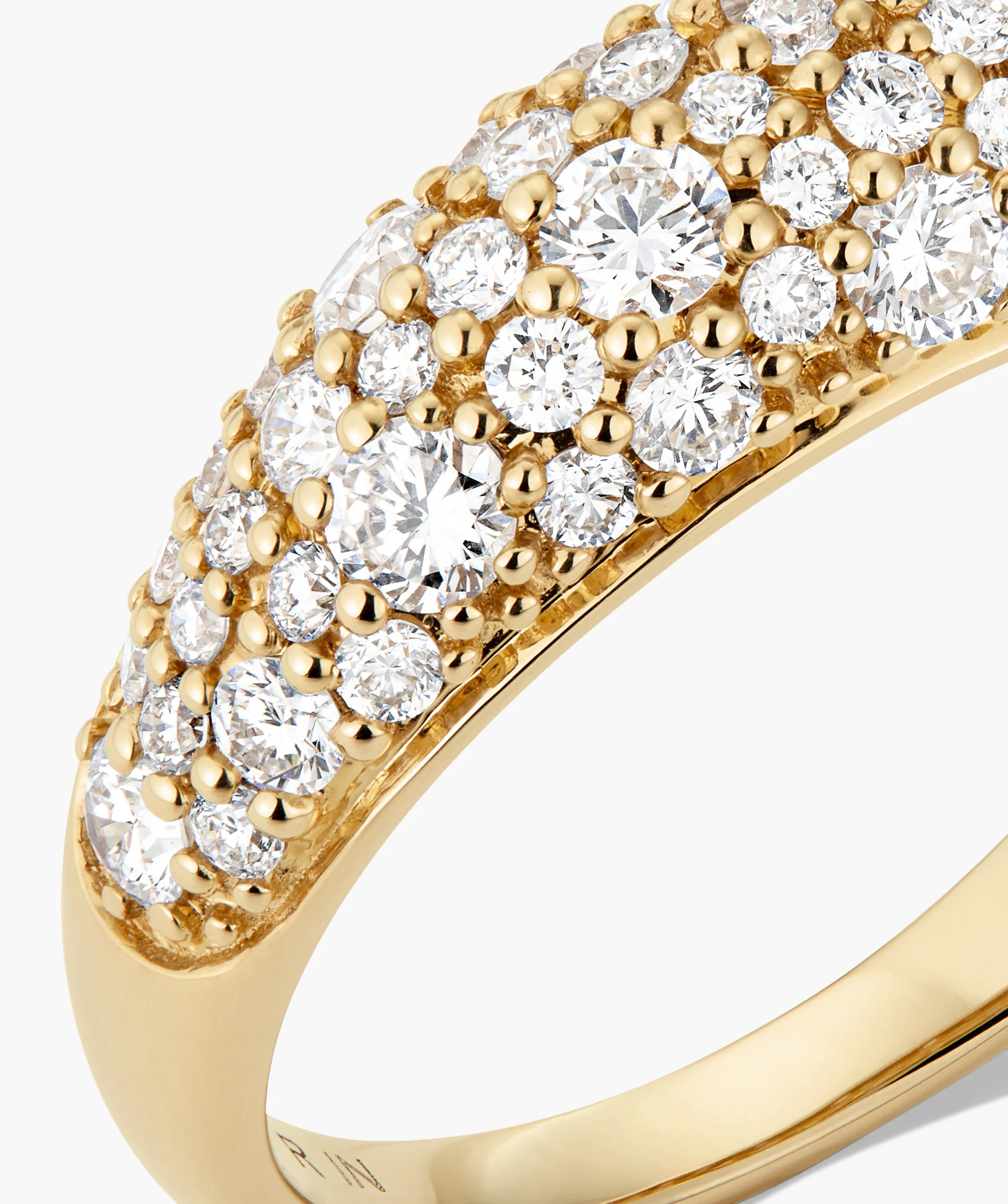 Dôme Pavé Lab Grown Diamond Ring - Image 4
