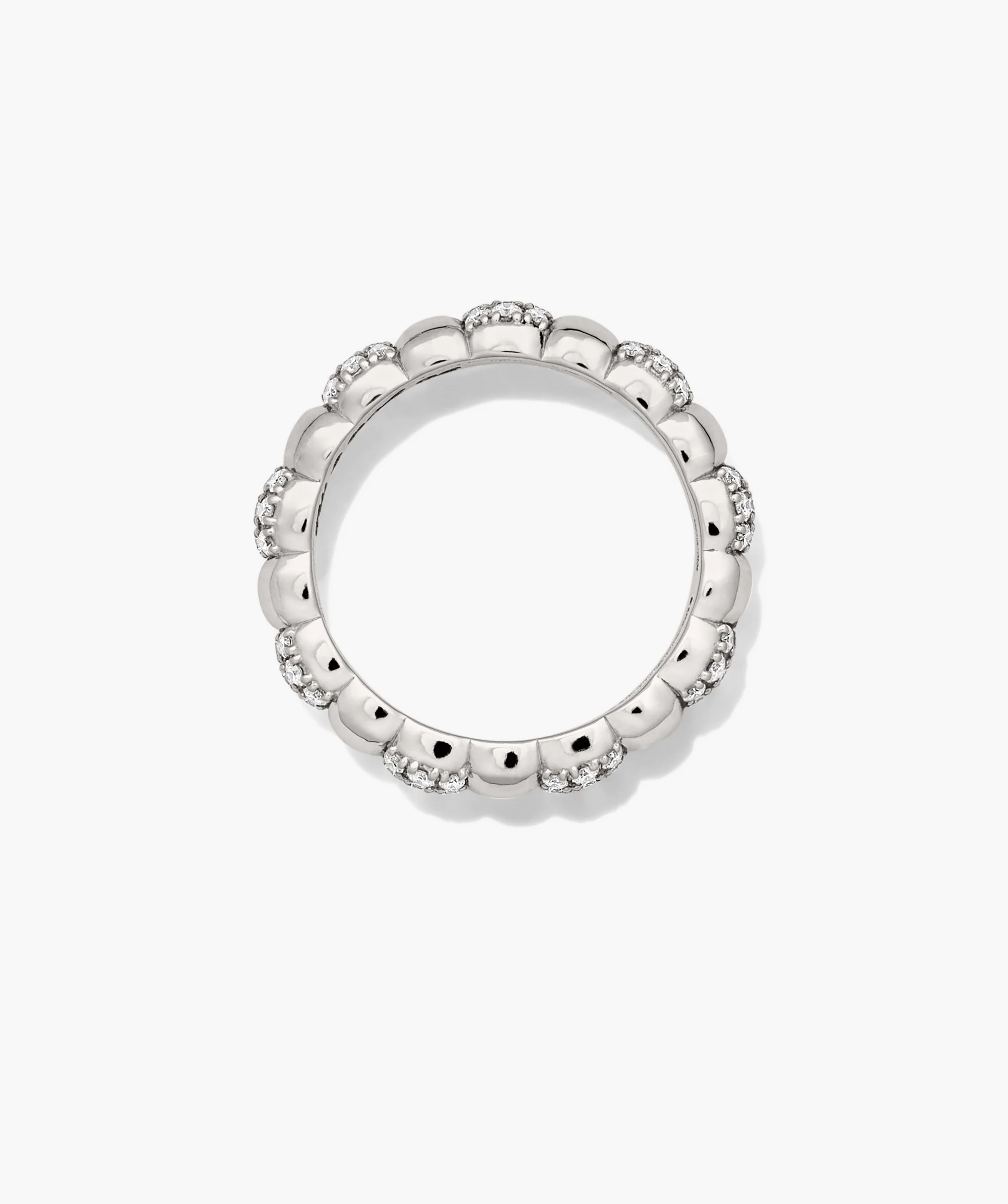 Pavé Diamond Soft Charlotte Ring - Image 11