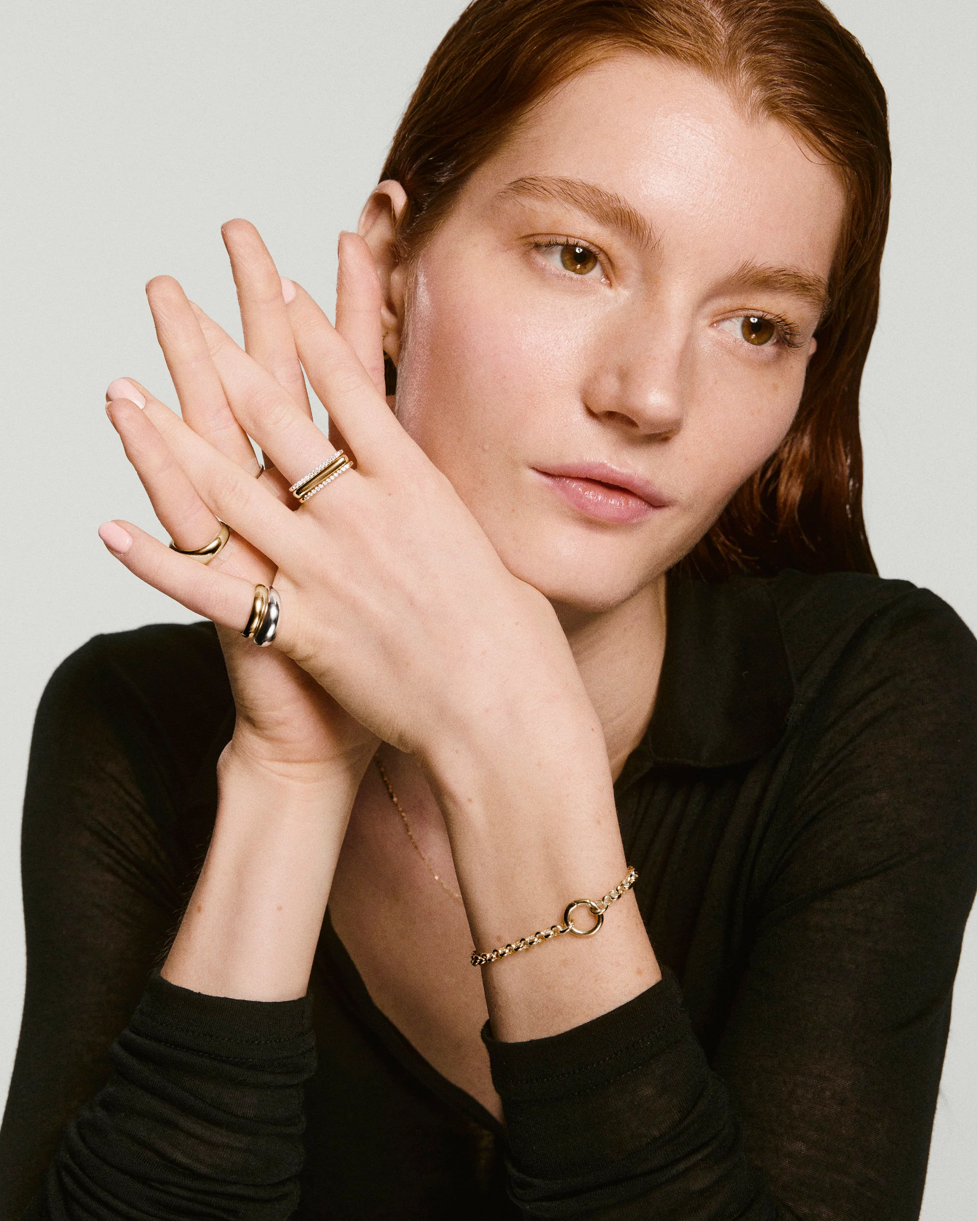 Pavé Puzzle Stacking Ring - Image 10