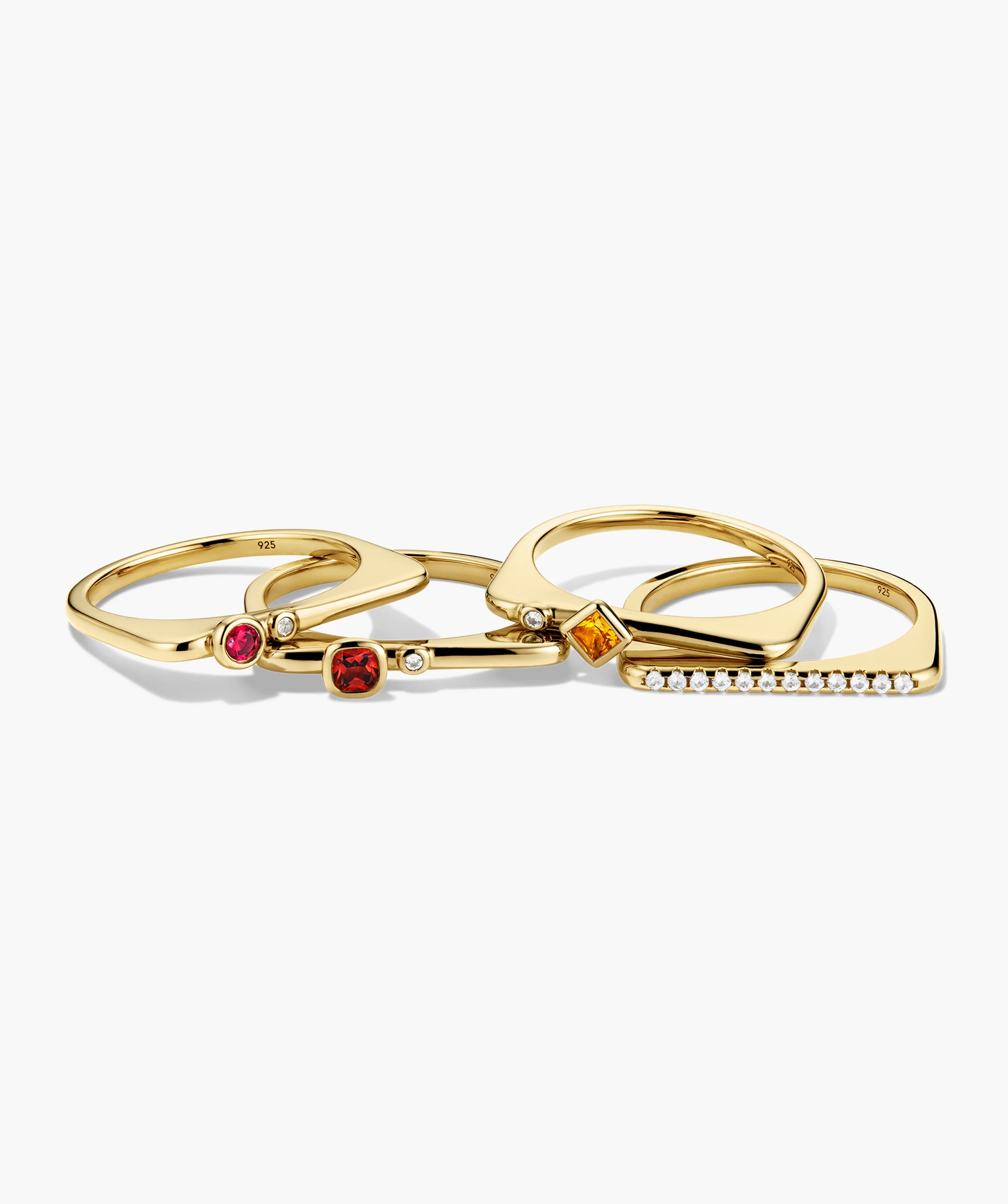 Pavé Puzzle Stacking Ring - Image 4