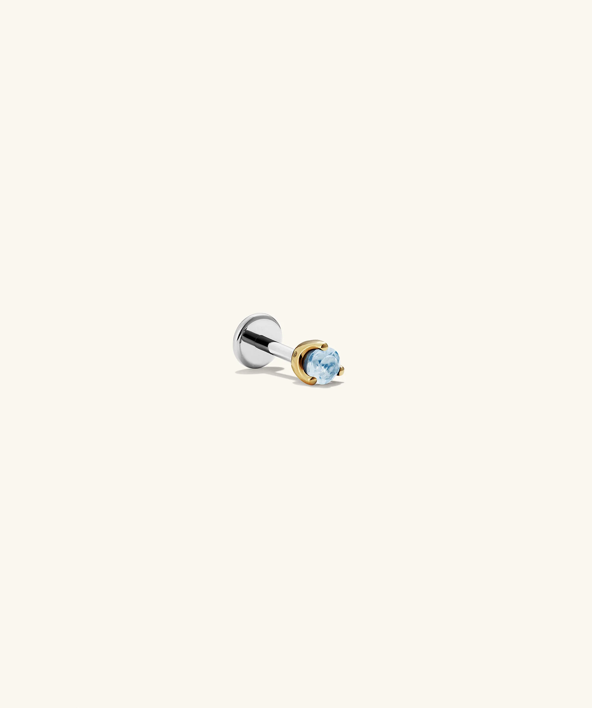 Piercing Studio - Single Gemstone Mini Flat Back Stud - Image 101