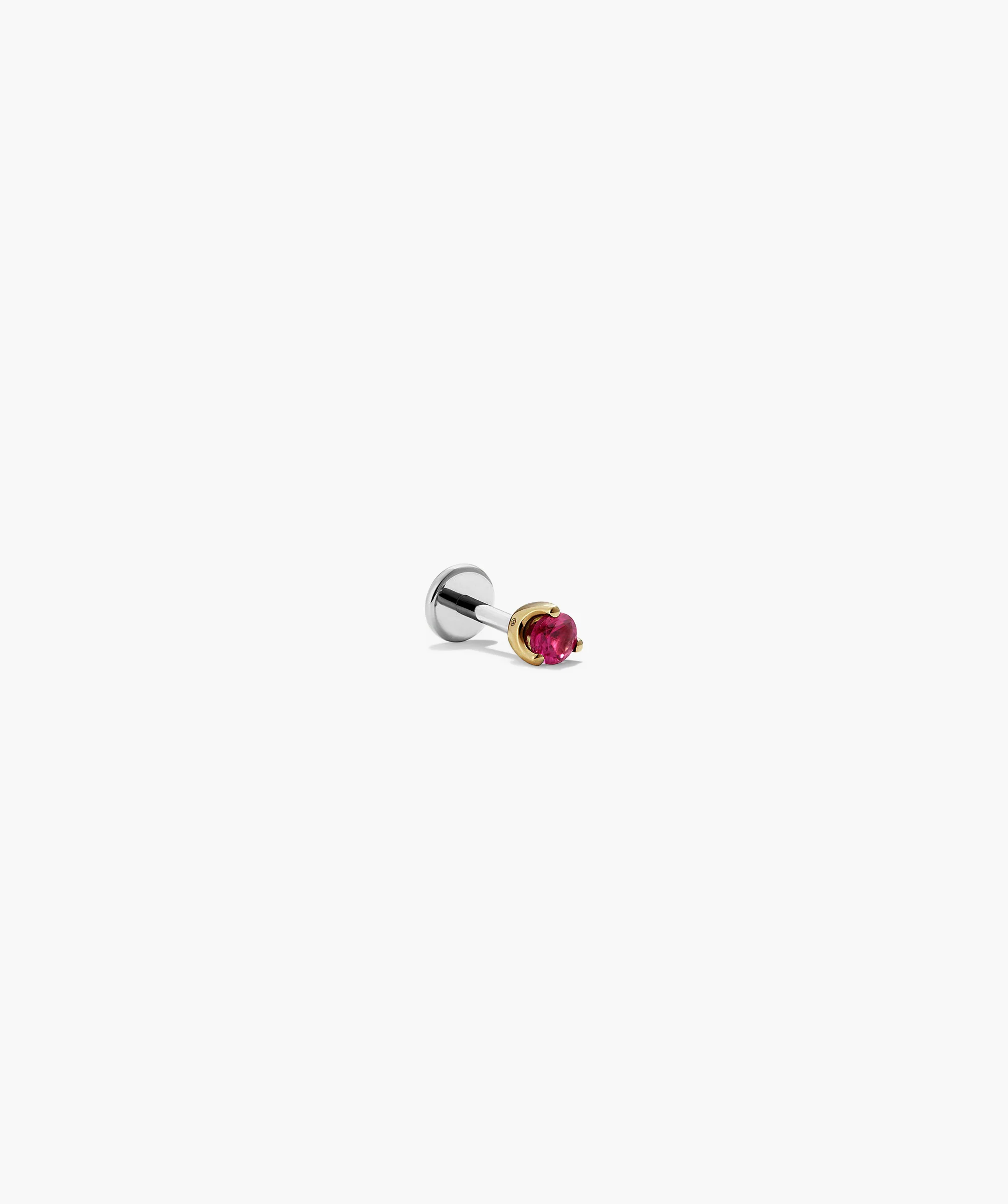 Piercing Studio - Single Gemstone Mini Flat Back Stud - Image 47