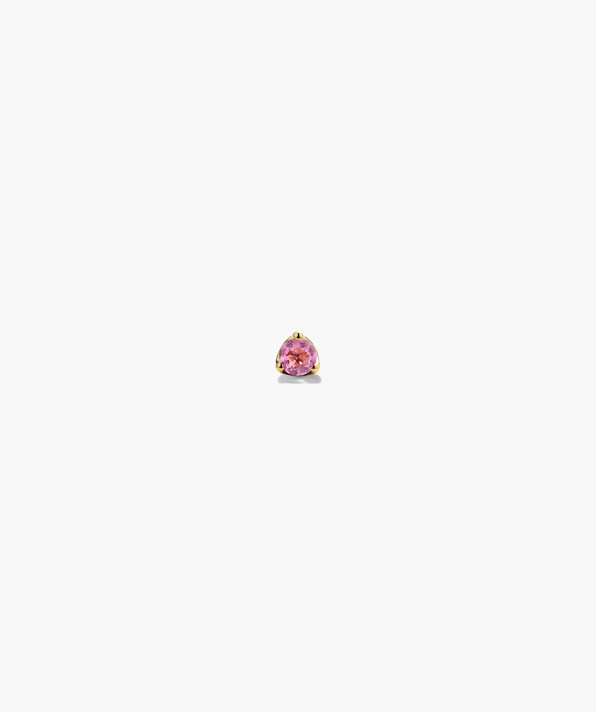 Piercing Studio - Single Gemstone Mini Flat Back Stud - Image 52