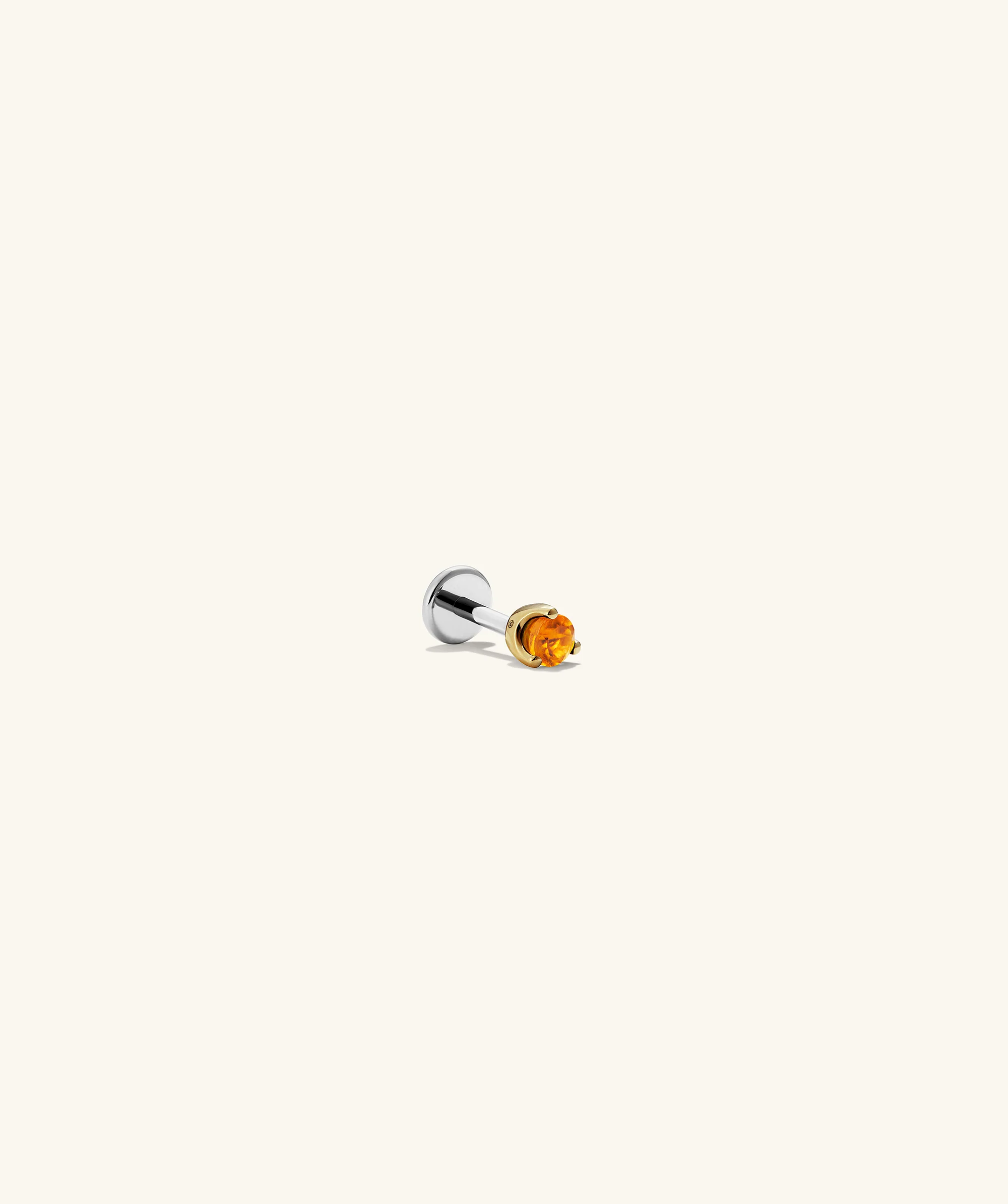 Piercing Studio - Single Gemstone Mini Flat Back Stud - Image 74