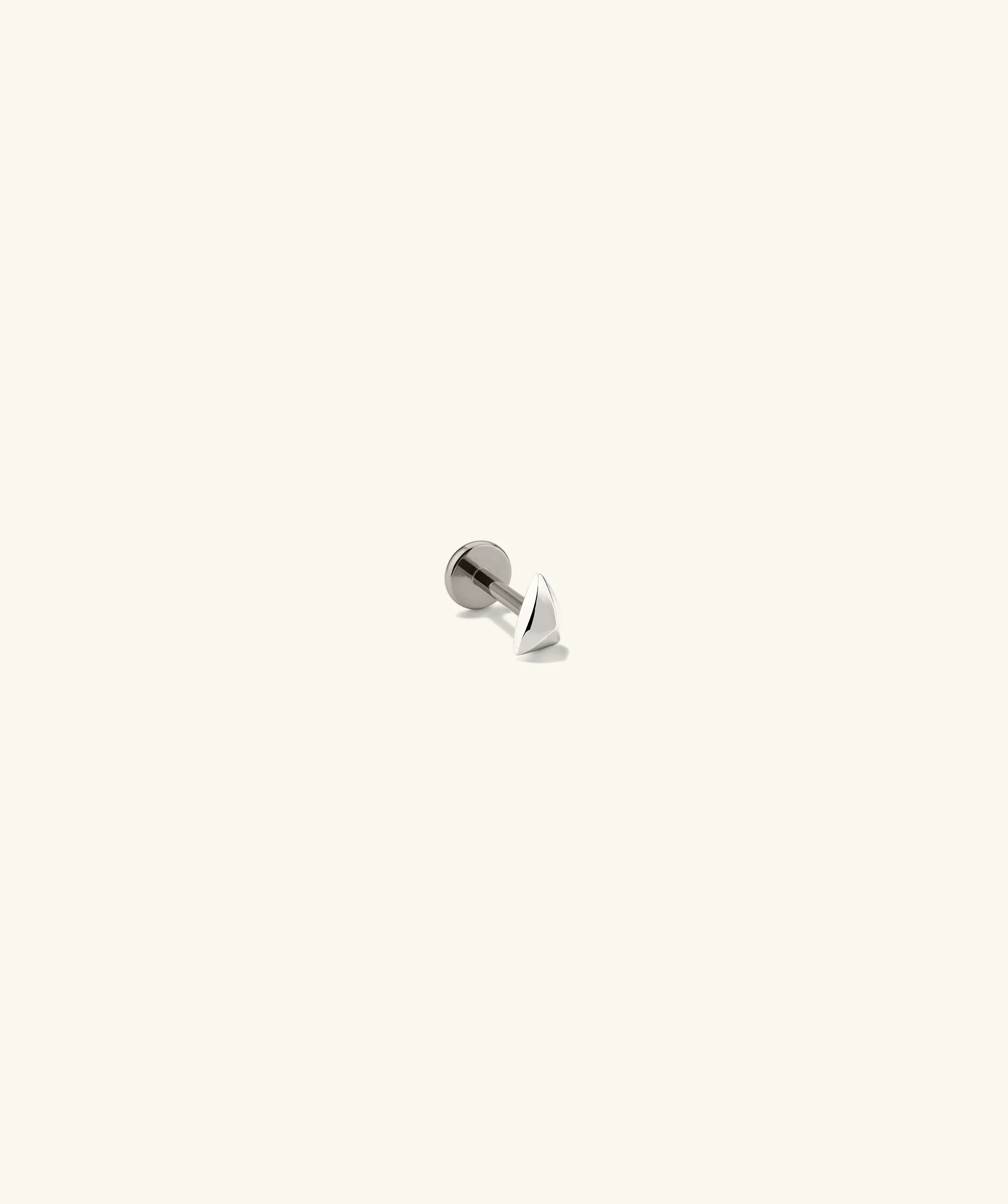 Piercing Studio - Single Puffy Pyramid Flat Back Stud - Image 10