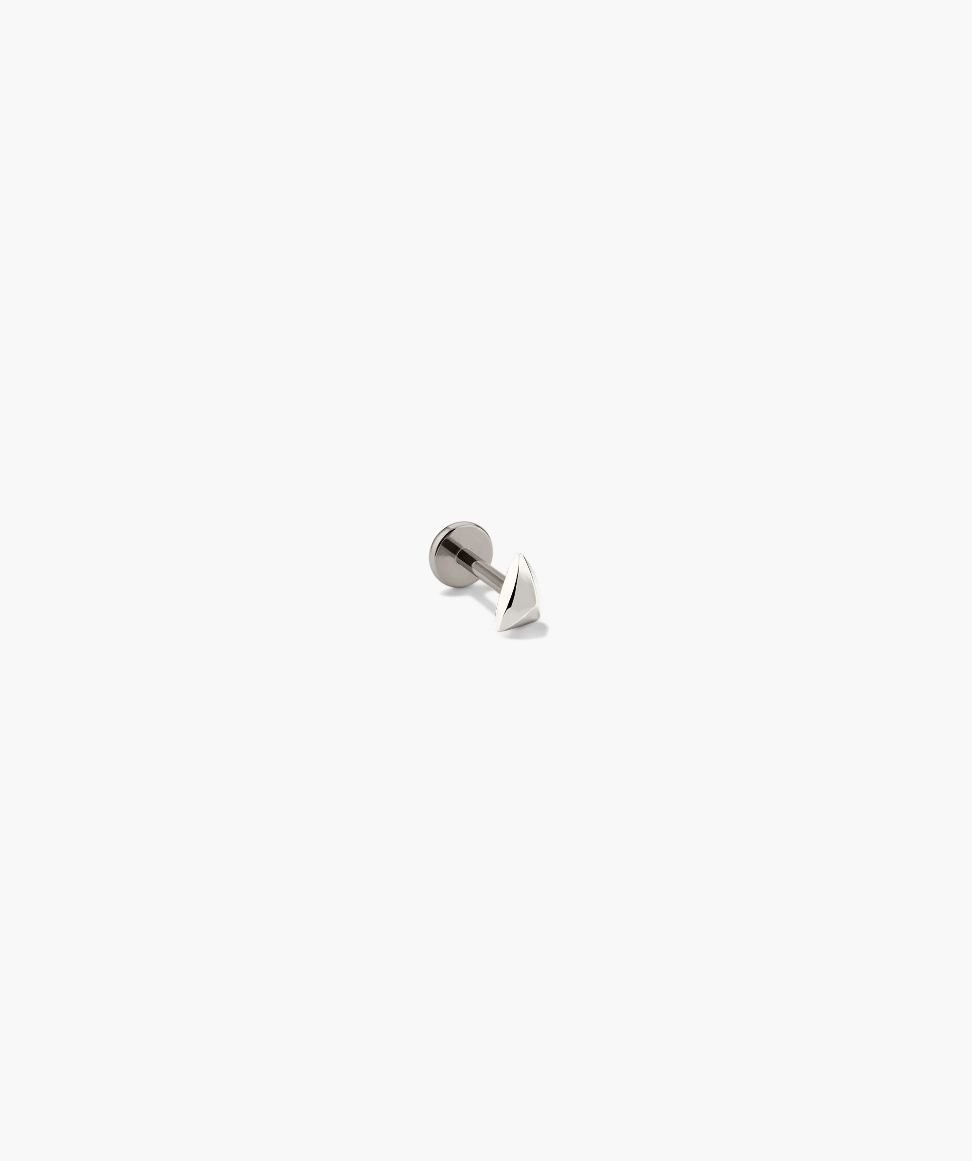 Piercing Studio - Single Puffy Pyramid Flat Back Stud - Image 6