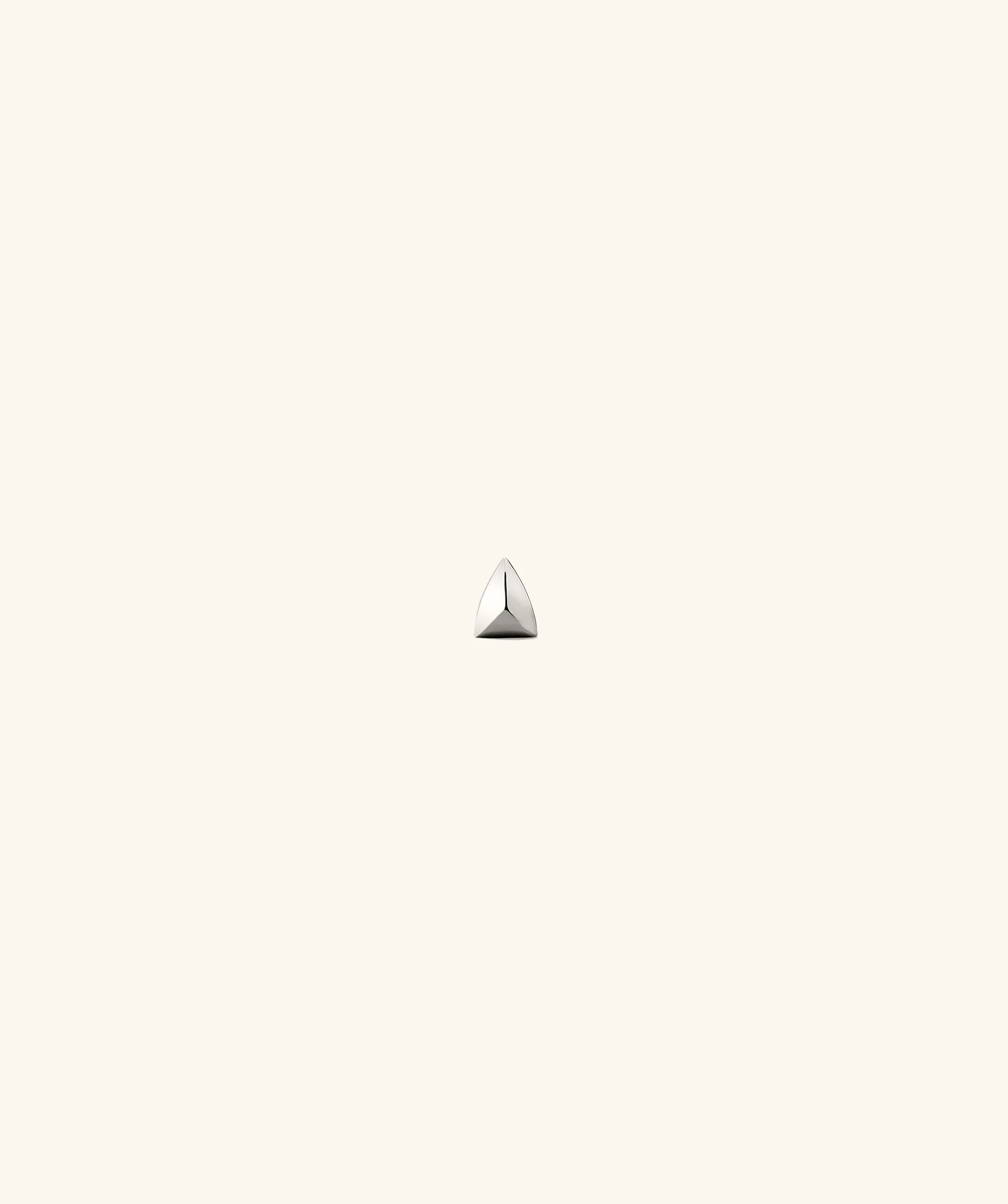 Piercing Studio - Single Puffy Pyramid Flat Back Stud - Image 8