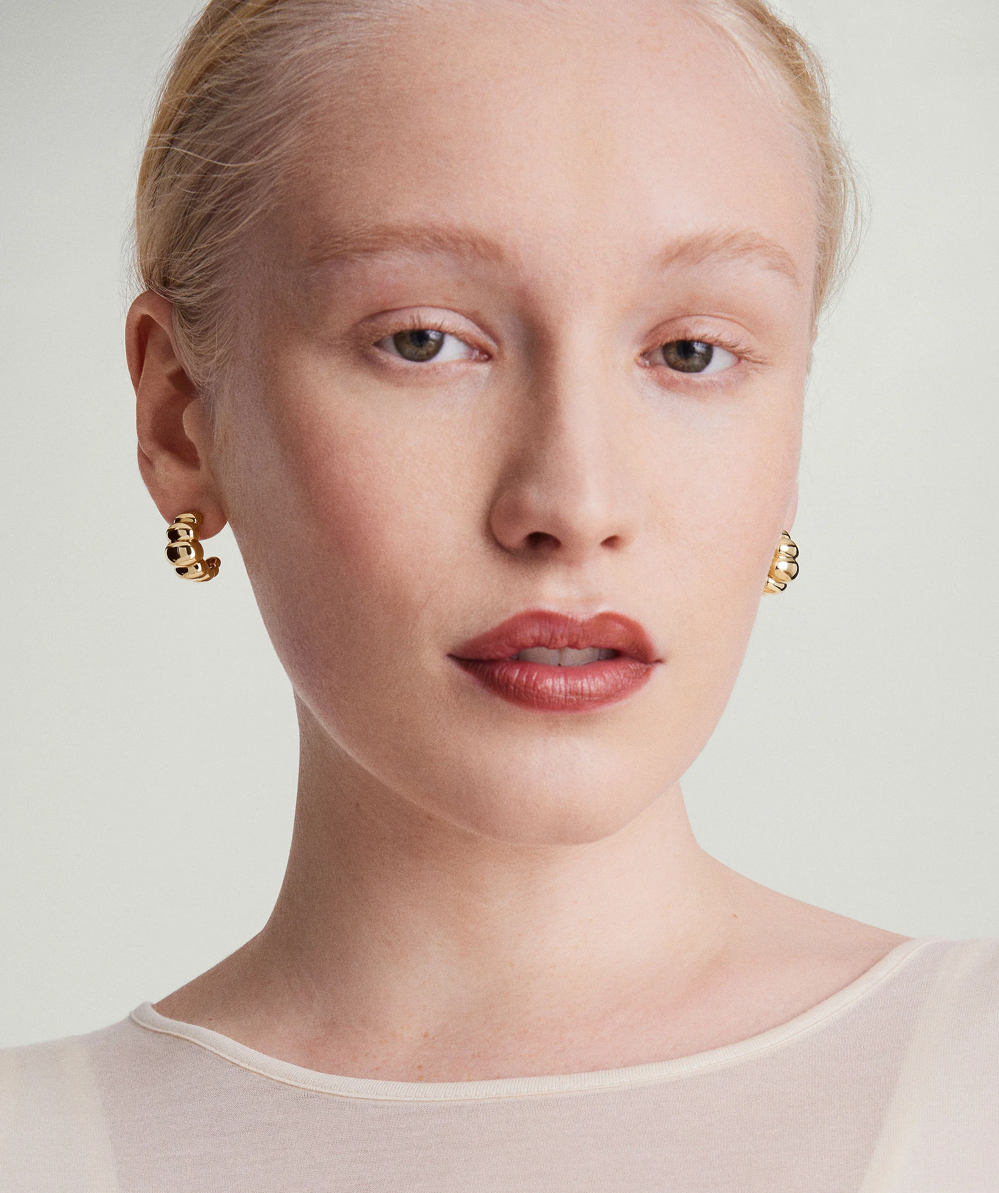 Puffy Charlotte Hoops - Image 3