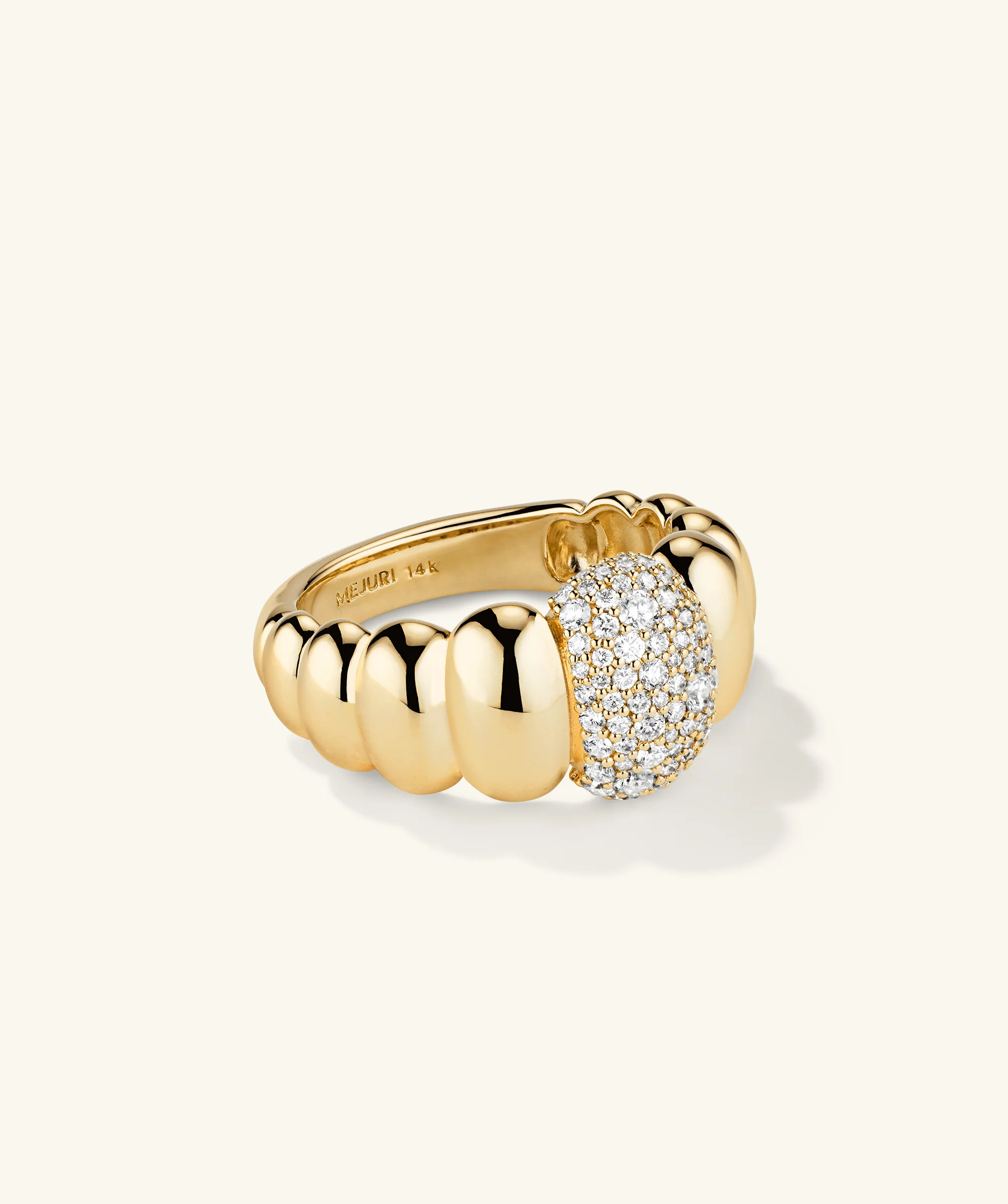 Puffy Charlotte Pavé Diamond Ring - Image 2