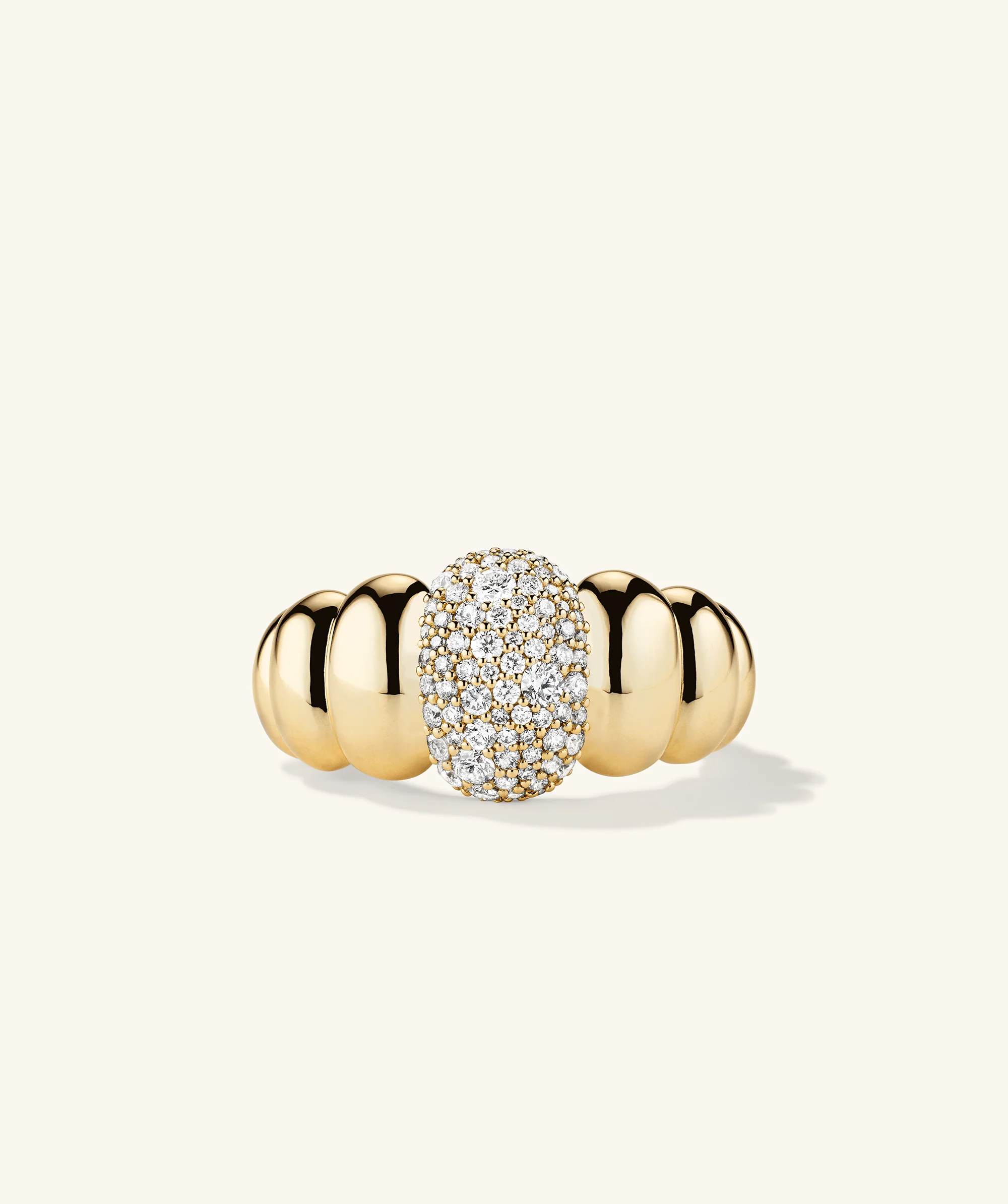 Puffy Charlotte Pavé Diamond Ring - Image 7