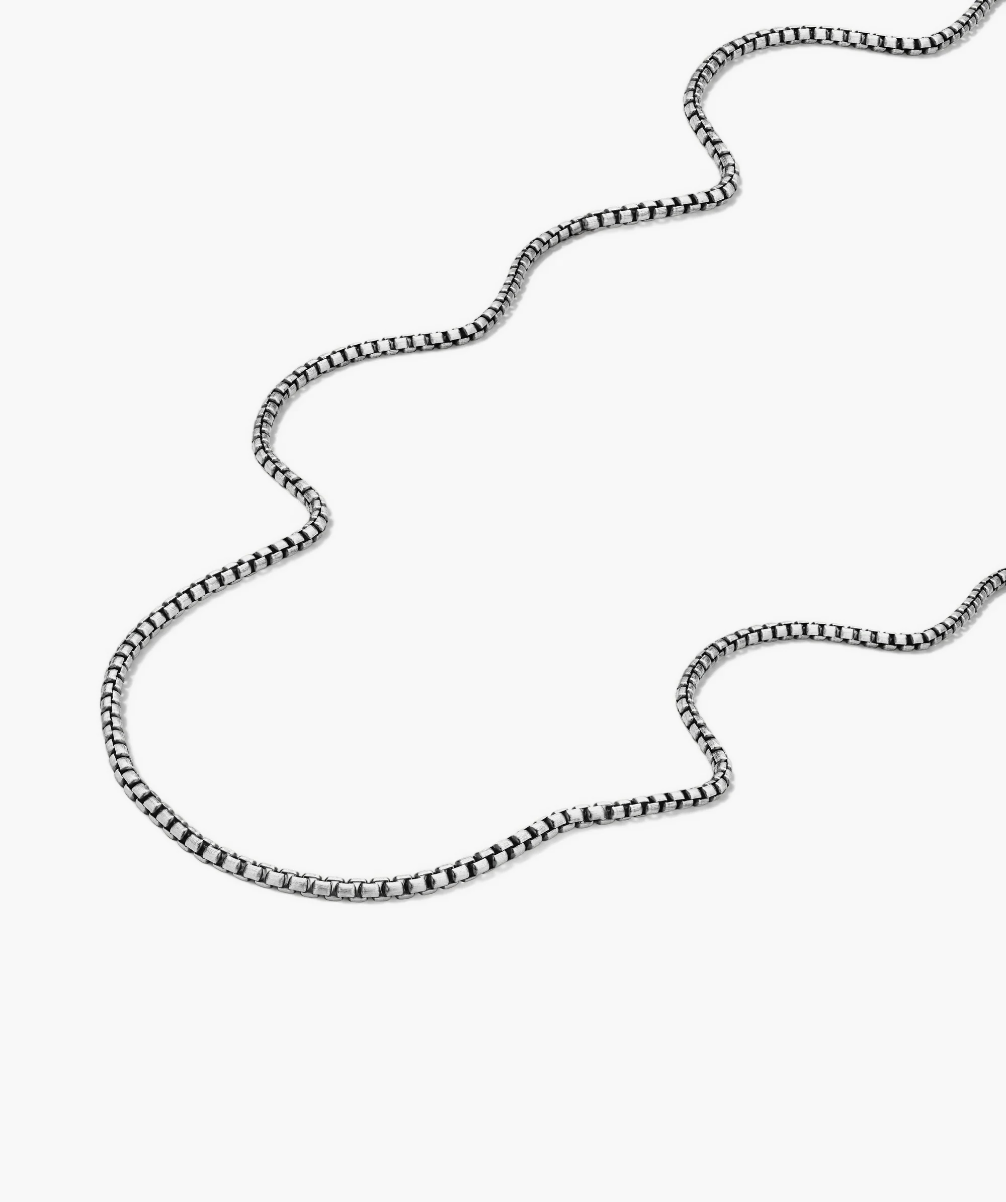Round Box Chain Necklace - Image 12
