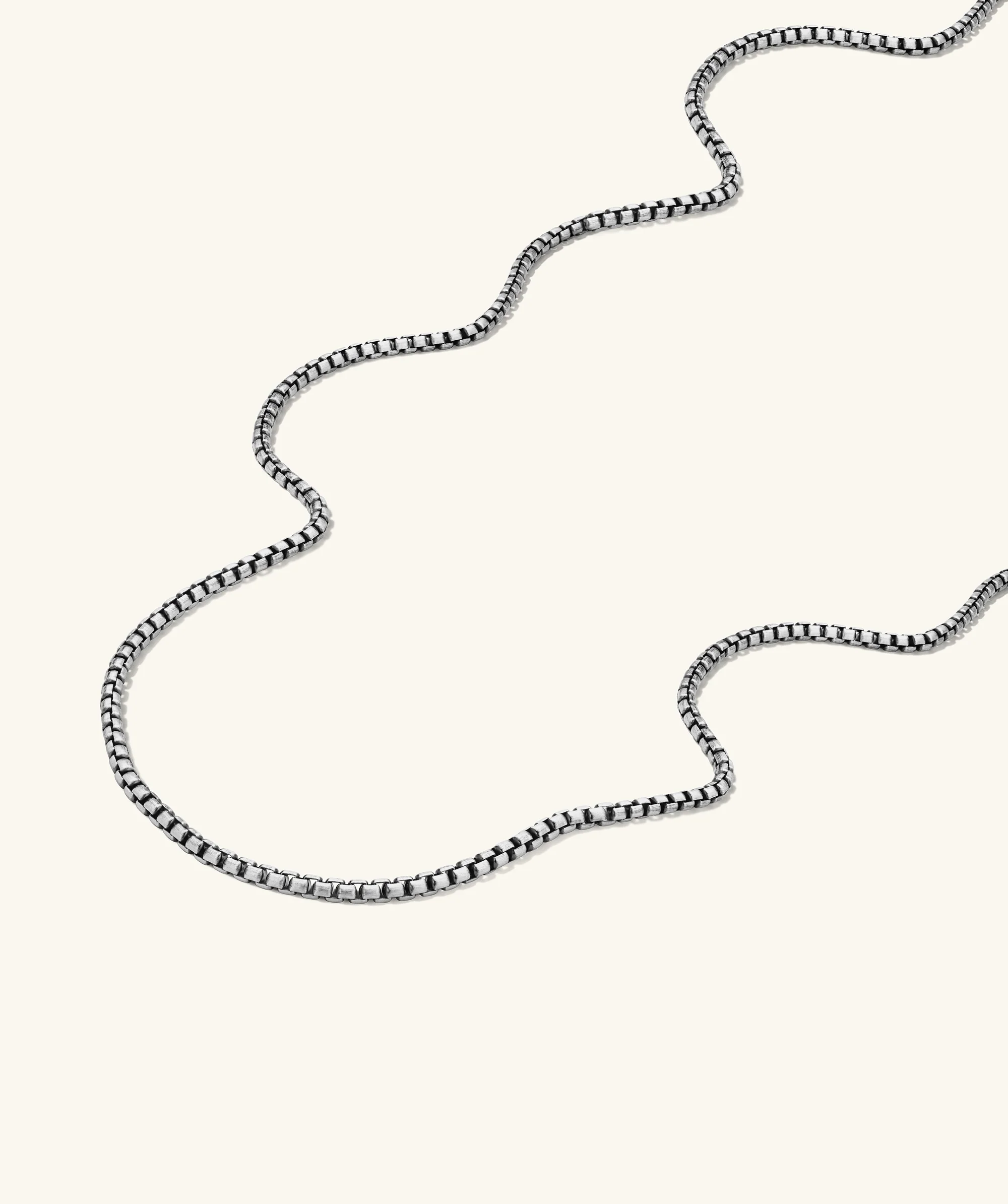 Round Box Chain Necklace - Image 15