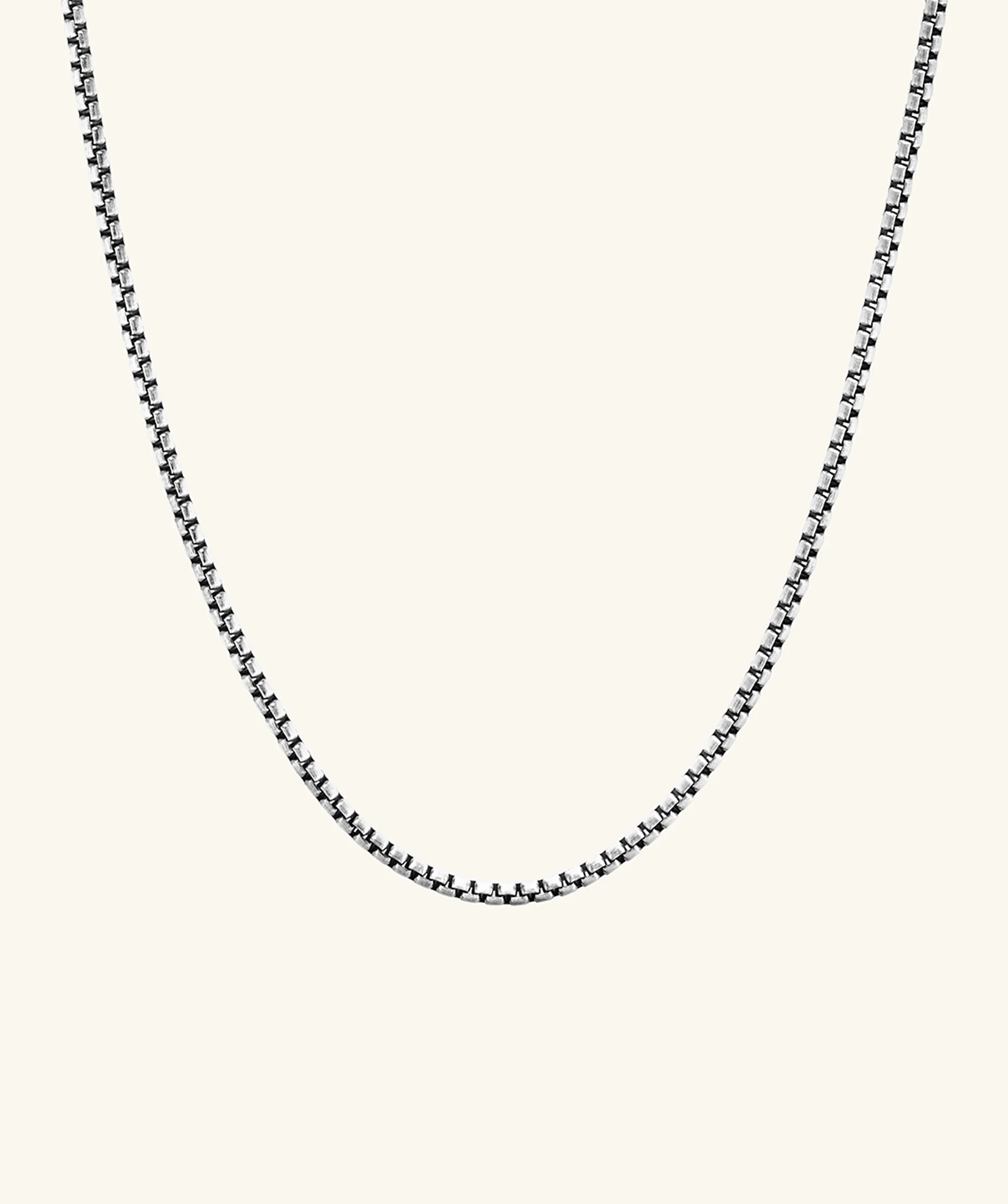 Round Box Chain Necklace - Image 18