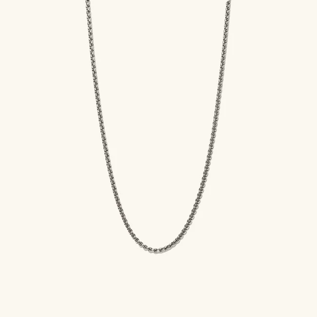 Round Box Chain Necklace - Image 19