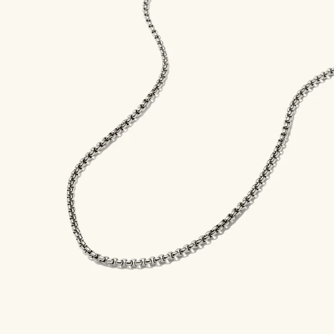 Round Box Chain Necklace - Image 22