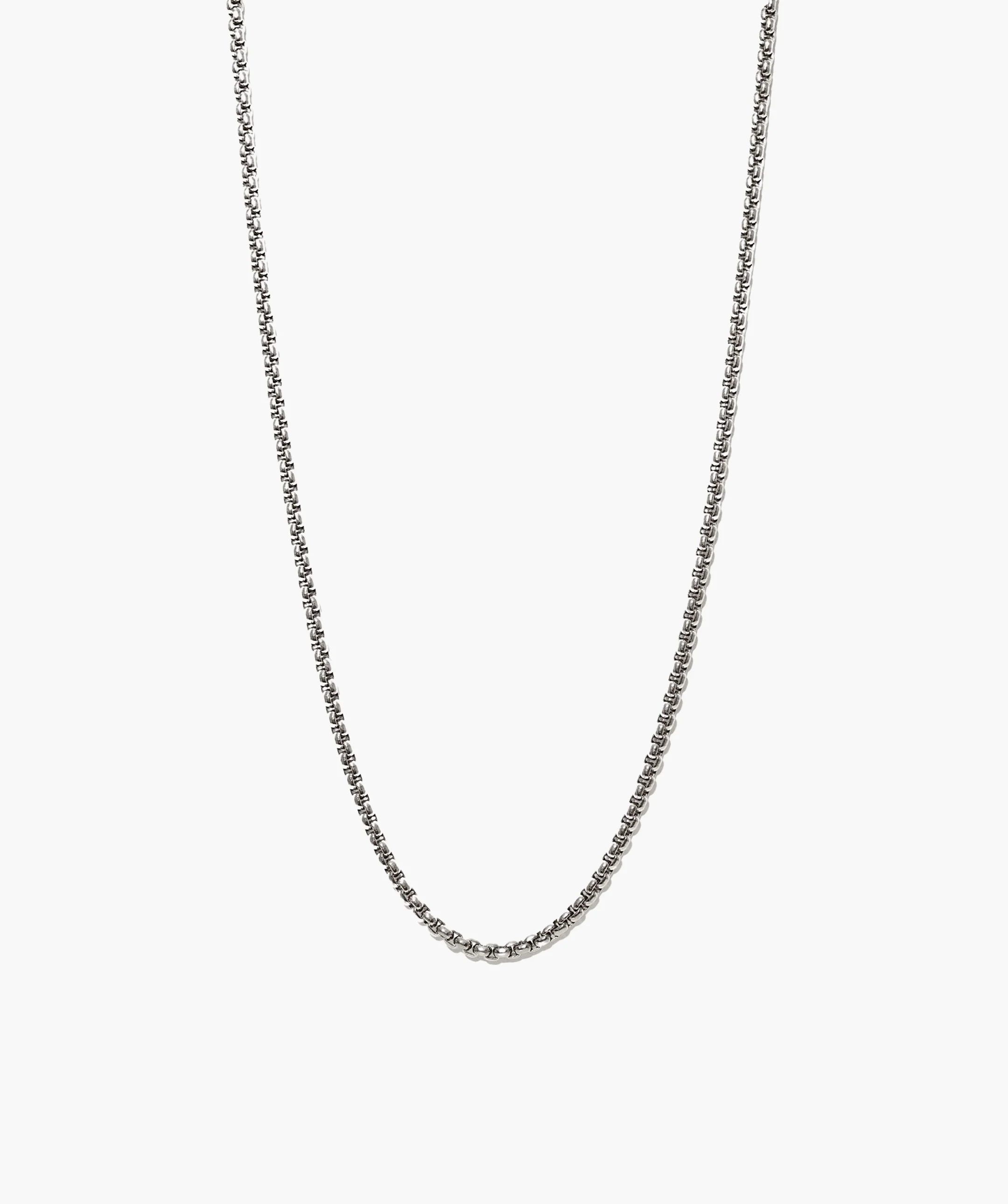 Round Box Chain Necklace - Image 24