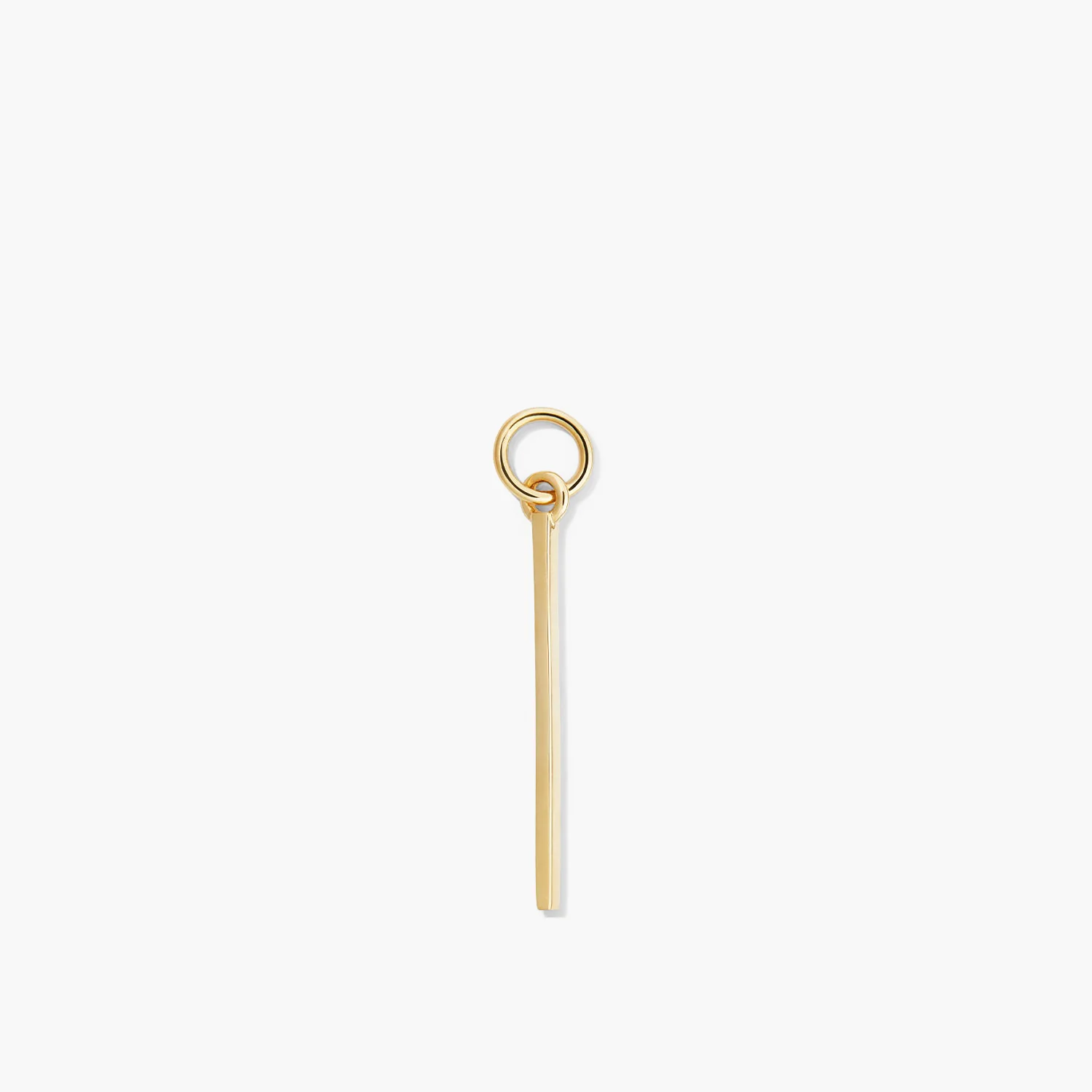 Single Bar Hoop Charm