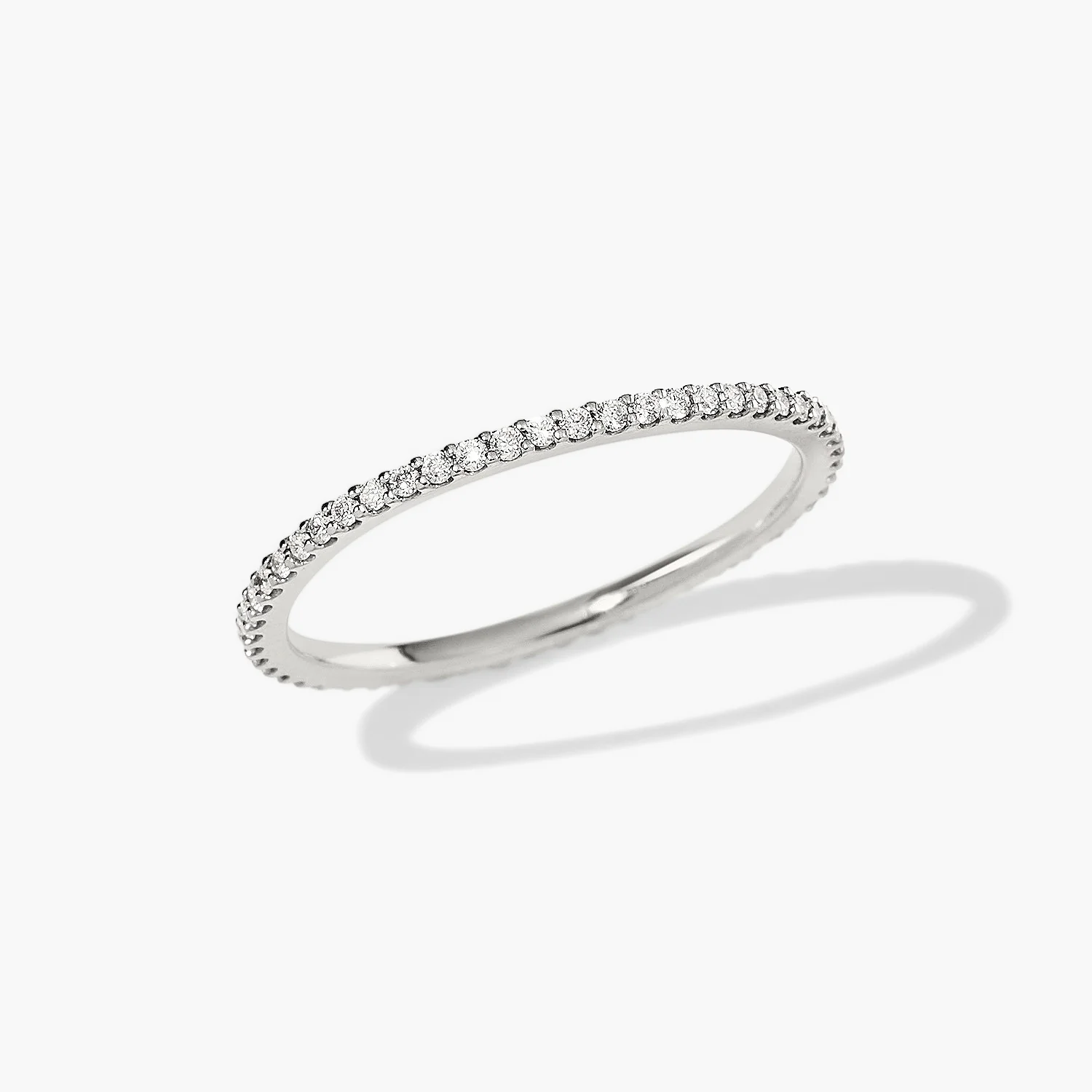 Slim Diamond Eternity Band - Image 12