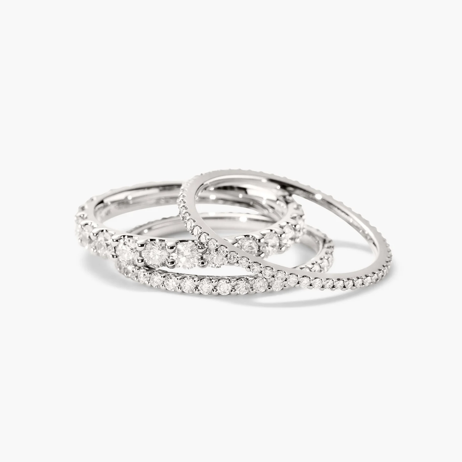 Slim Diamond Eternity Band - Image 13