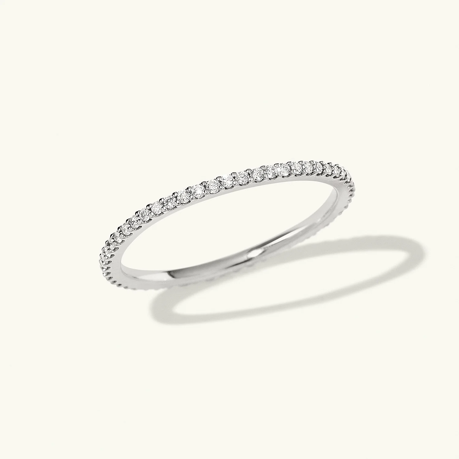 Slim Diamond Eternity Band - Image 15