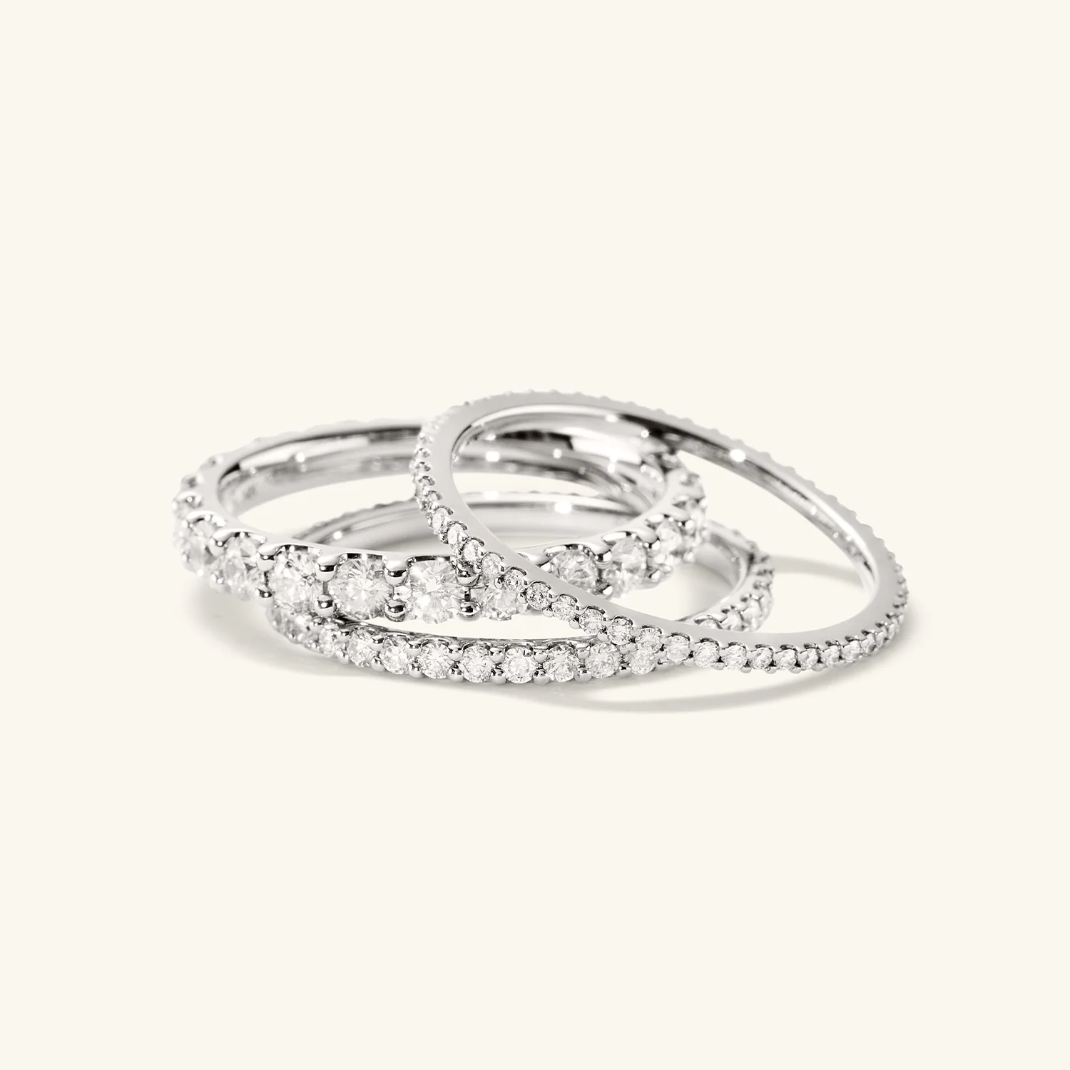 Slim Diamond Eternity Band - Image 16