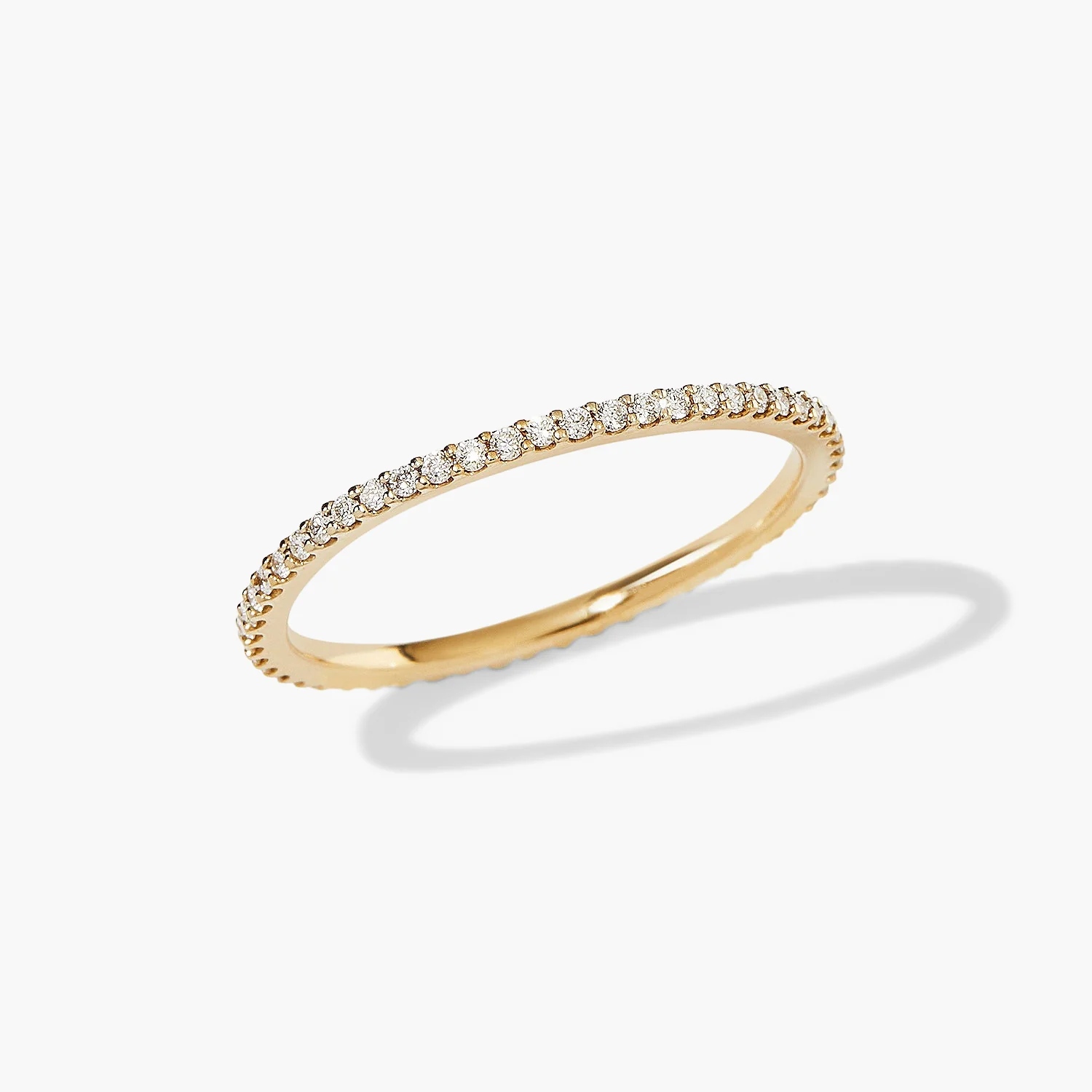 Slim Diamond Eternity Band - Image 4