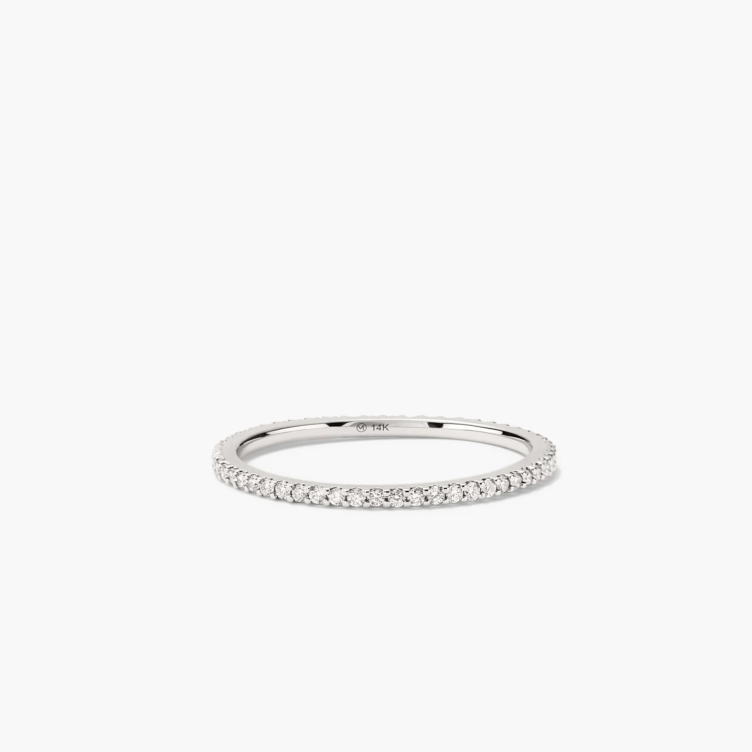 Slim Diamond Eternity Band - Image 6
