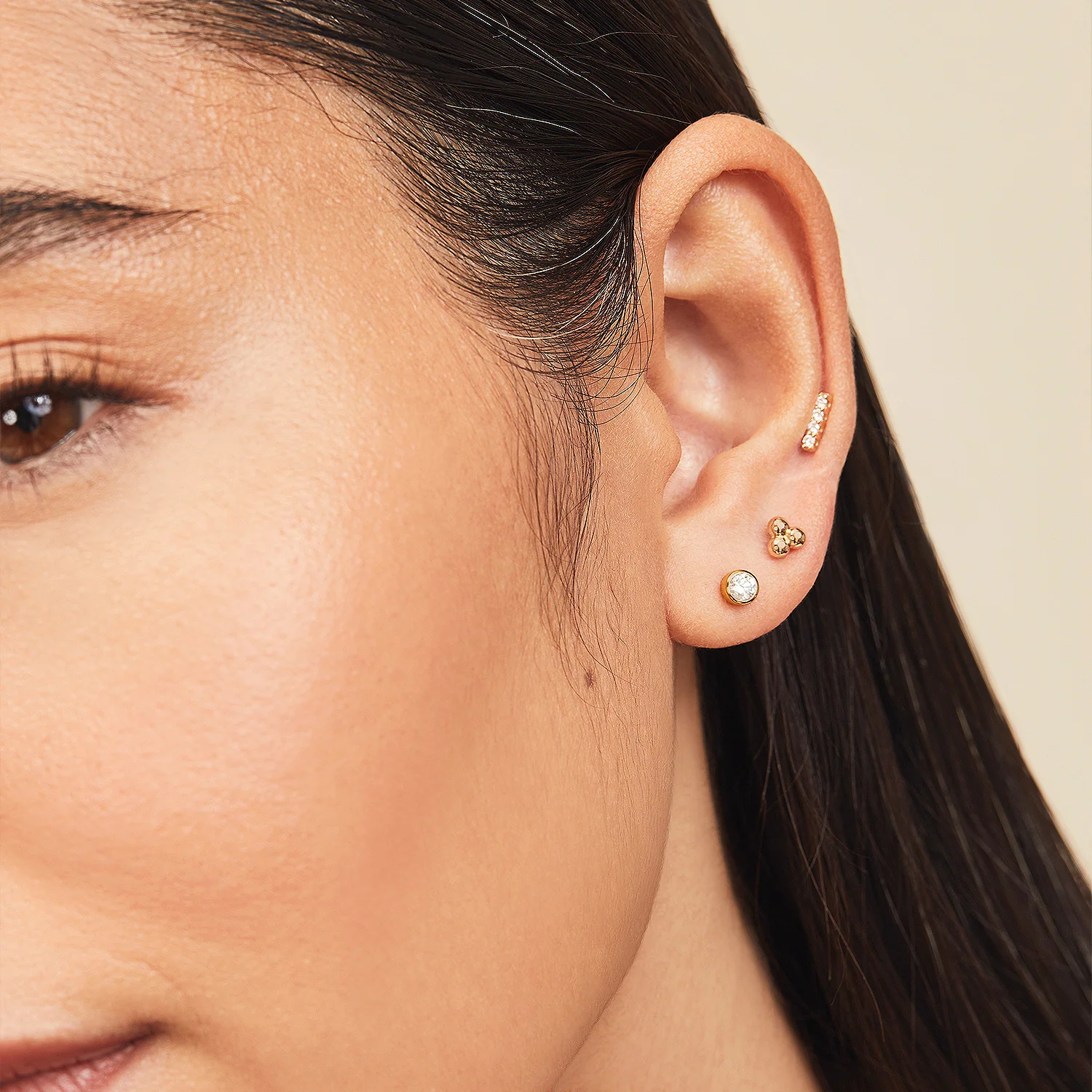 Piercing Studio - Solo Diamond Flat Back Stud - Image 6