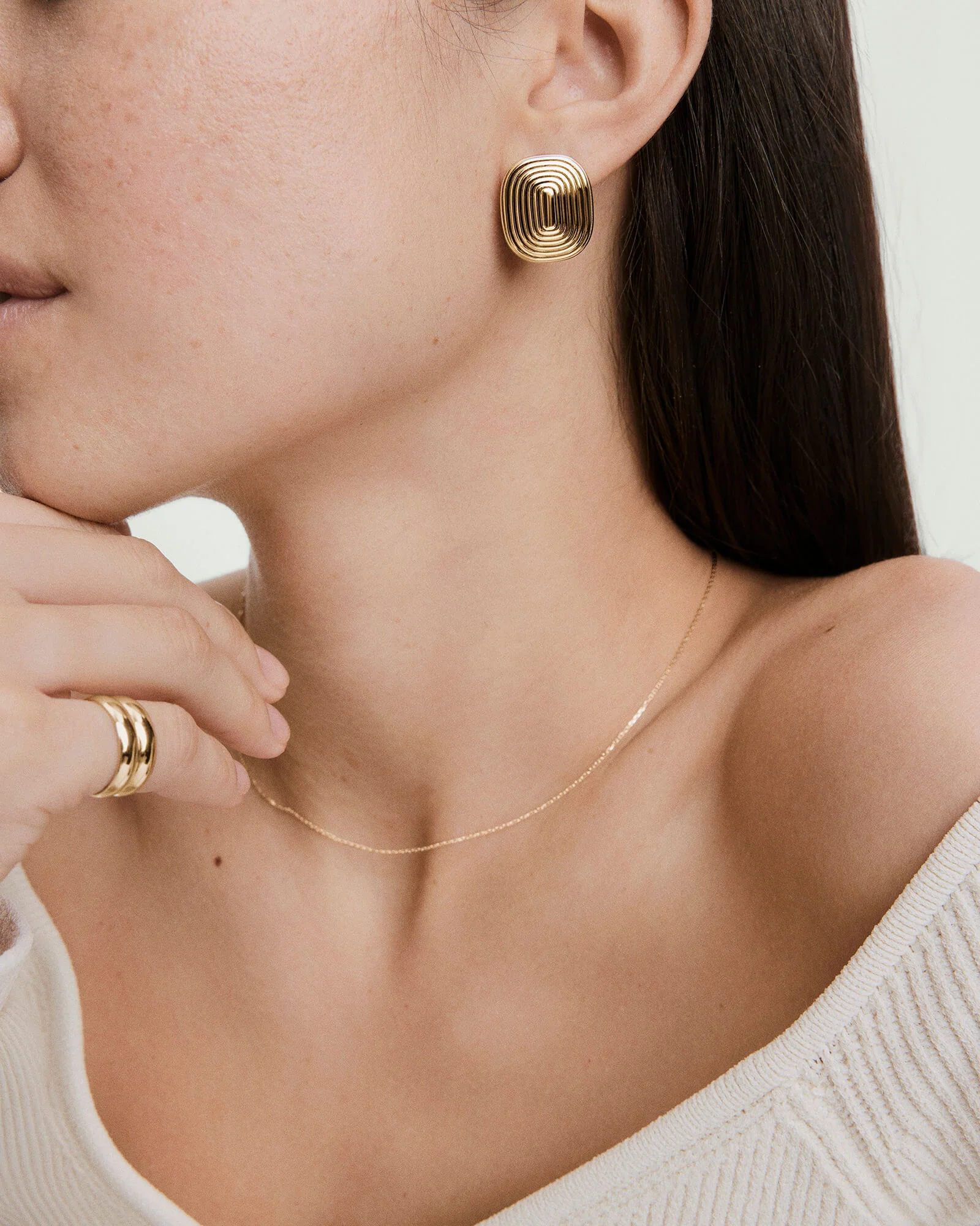 Stevie Ripple Studs - Image 7