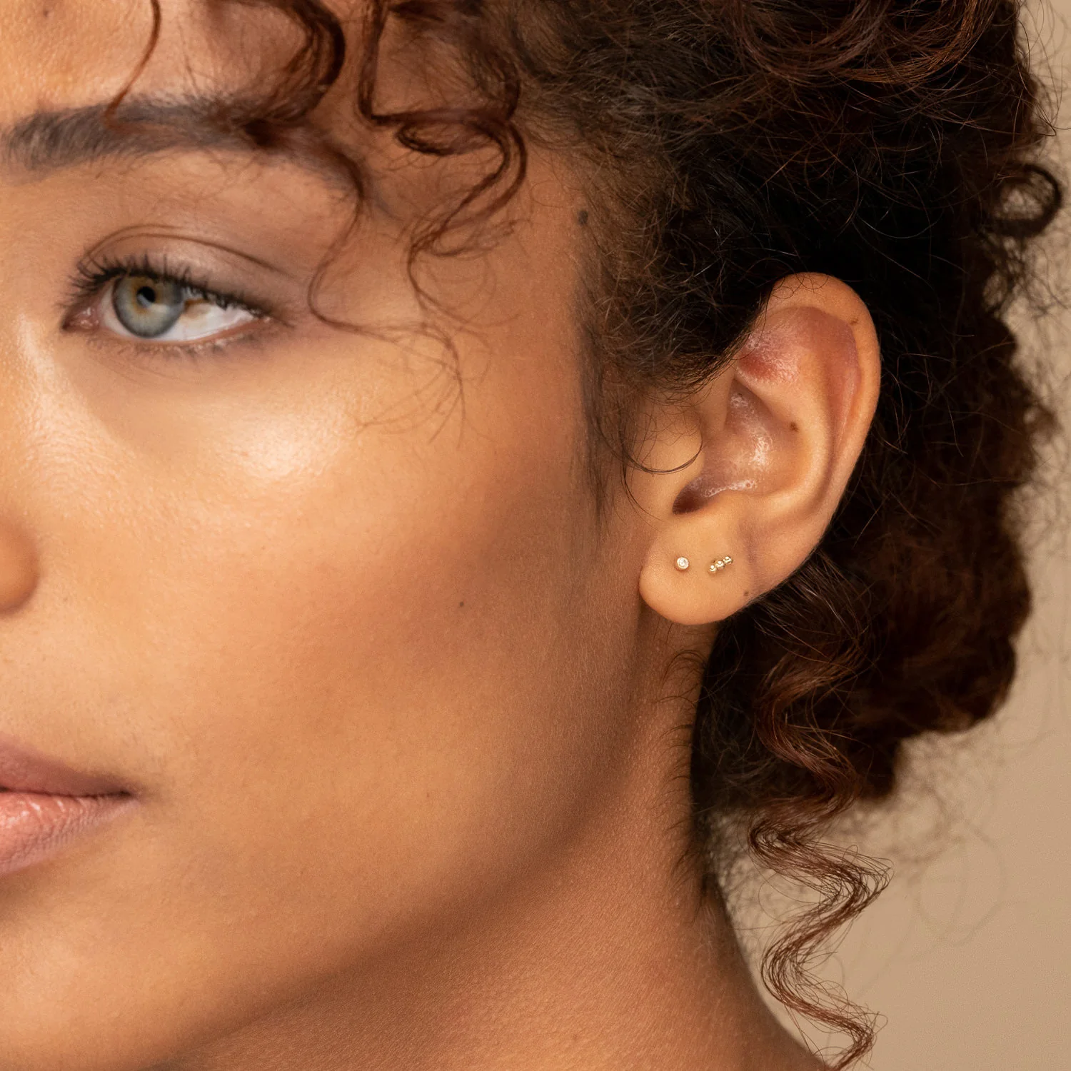 Single Tiny Diamond Stud - Image 5